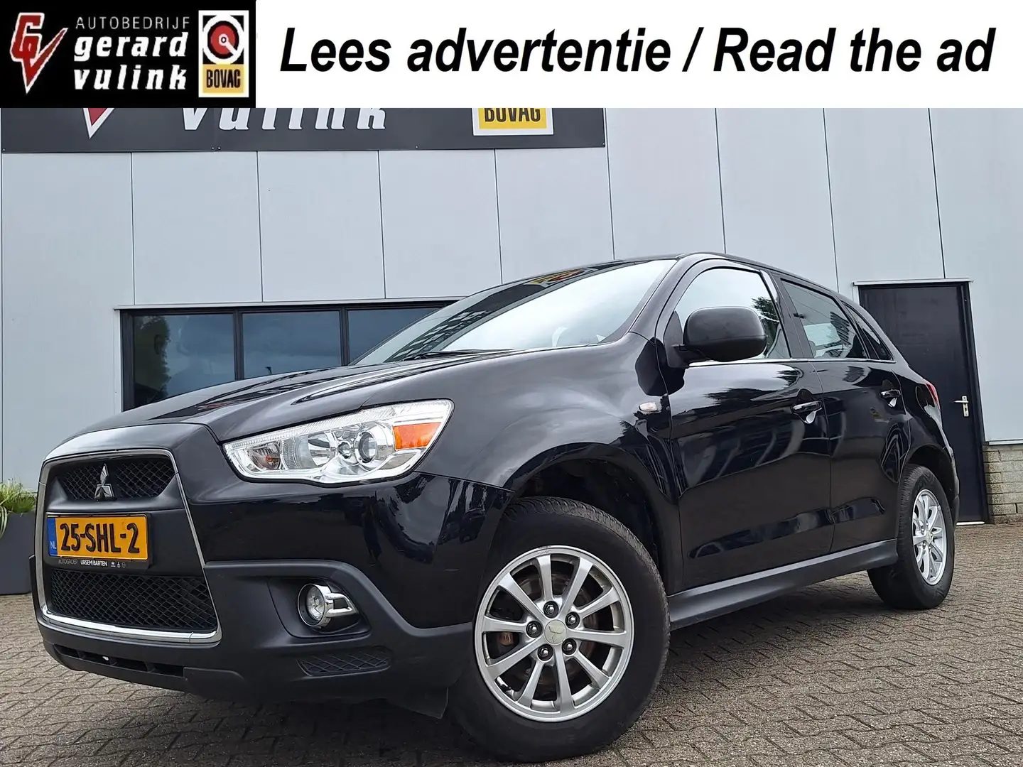Mitsubishi ASX 1.6 Intro Edition ALLEEN HANDEL/ EXPORT Чорний - 1