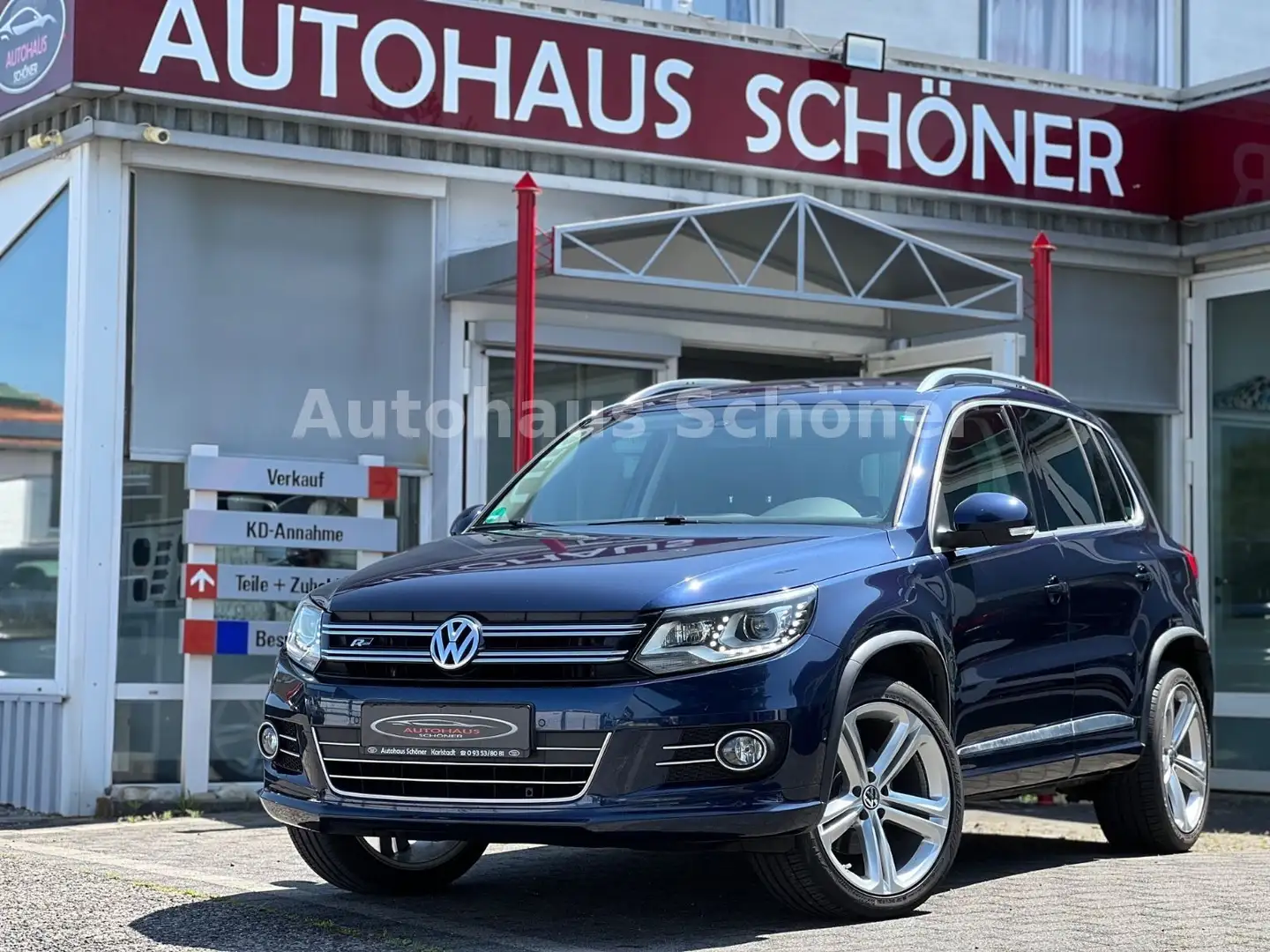 Volkswagen Tiguan Sport&Style 4Motion R-Line**1.HAND!** Bleu - 1