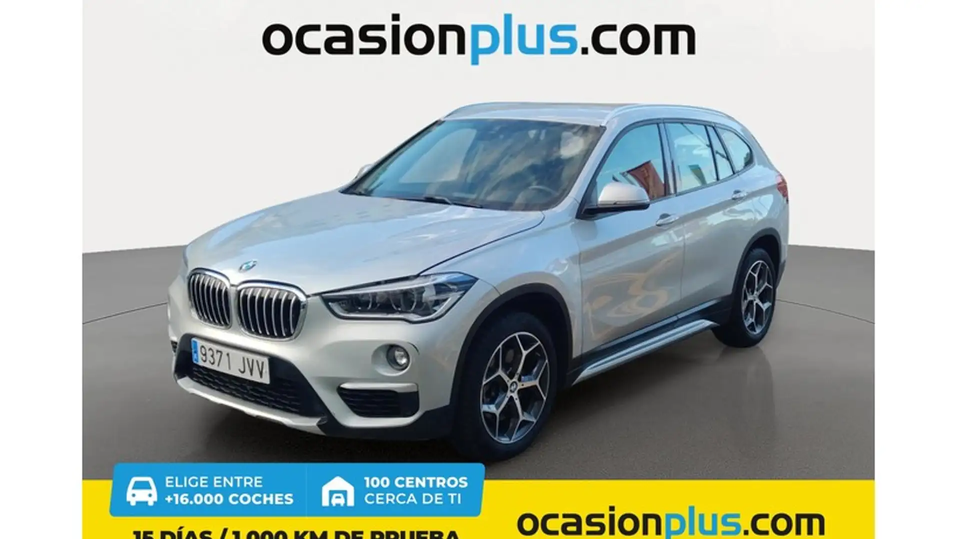 BMW X1 xDrive 20dA Plateado - 1