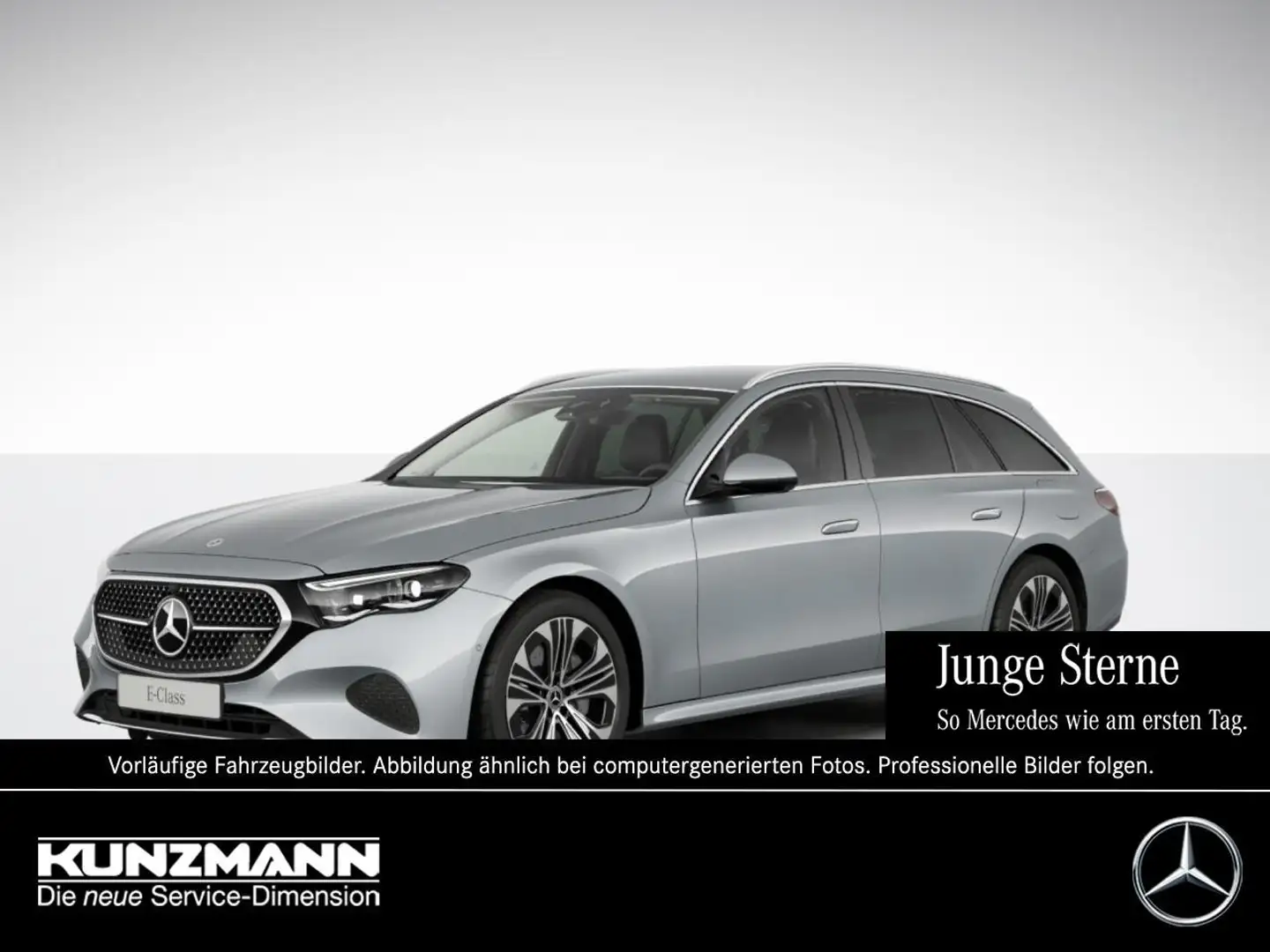 Mercedes-Benz E 300 e T Avantgarde MBUX Navi Memory AHK 360° Silber - 1