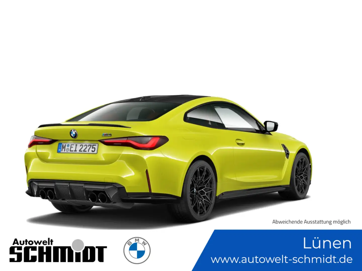 BMW M4 Competition Coupe / NP= 121.320,-/ Sonderlack Schwarz - 2