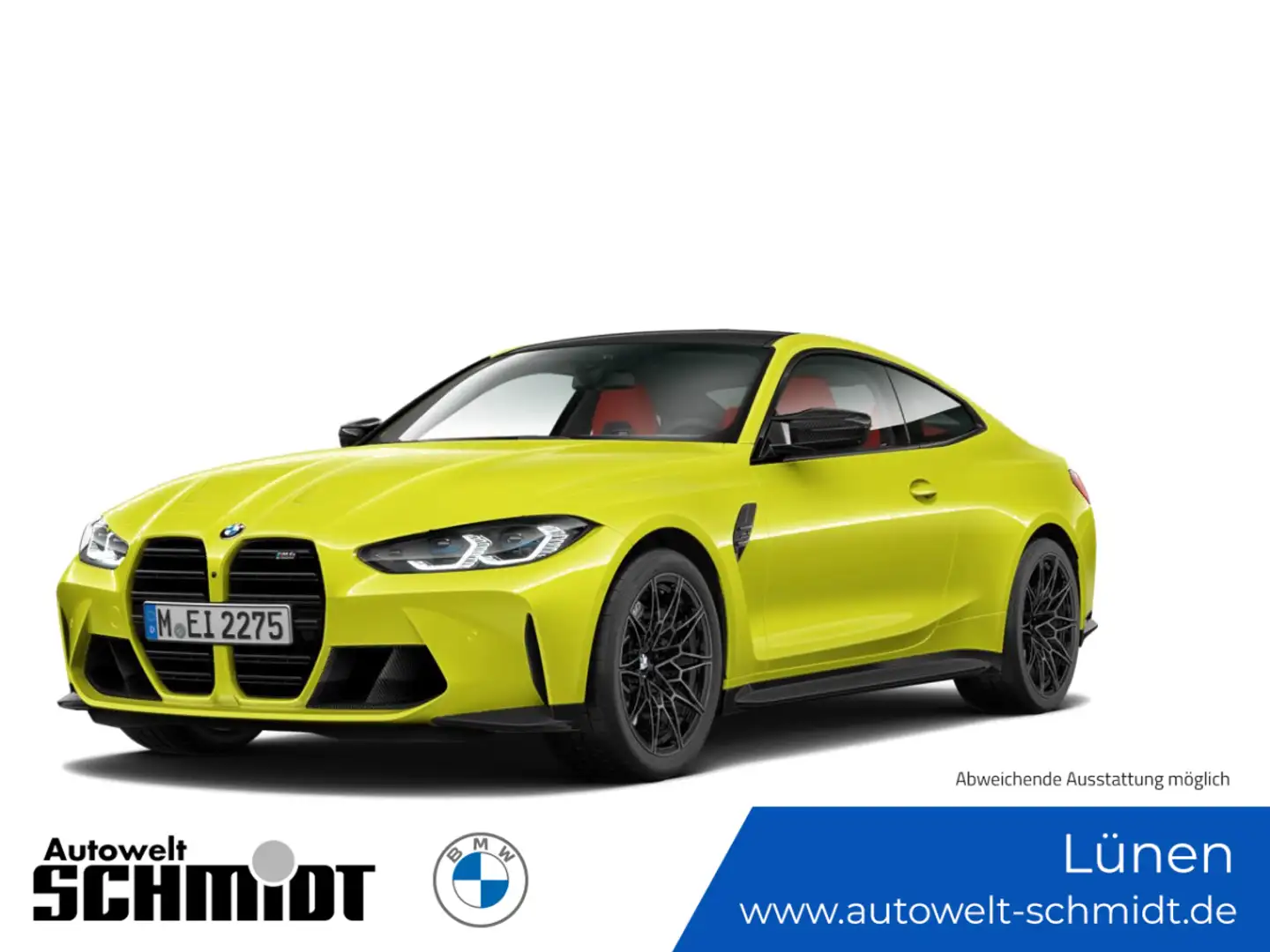 BMW M4 Competition Coupe / NP= 121.320,-/ Sonderlack Schwarz - 1