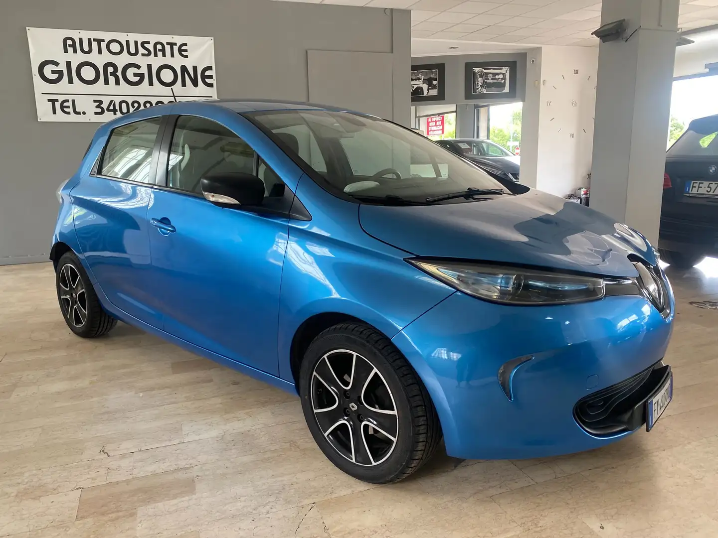 Renault ZOE Zoe Life R90 Batteria di Proprietà Blu/Azzurro - 1