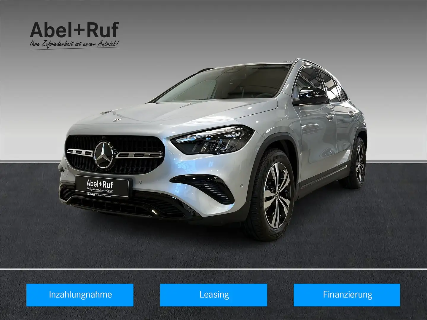 Mercedes-Benz GLA 200 PROGRESSIVE+LED+NIGHT+TotW+LrHz+AHK+360° Silber - 1