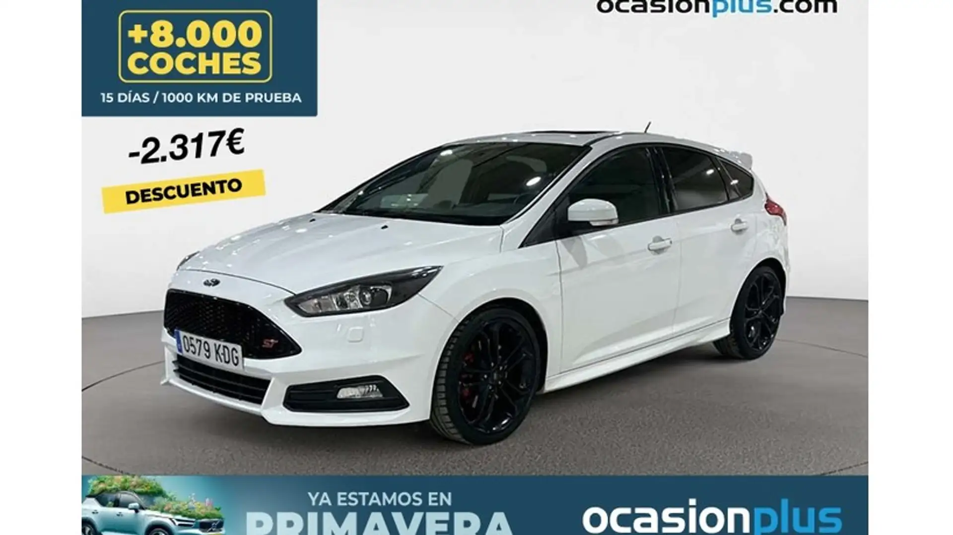 Ford Focus 2.0 Ecoboost Auto-S&S ST Weiß - 1