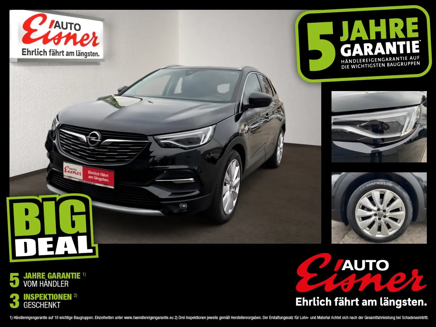 Opel Grandland X PHEV16 Perfektes Fahrzeug ! Schwarz - 1