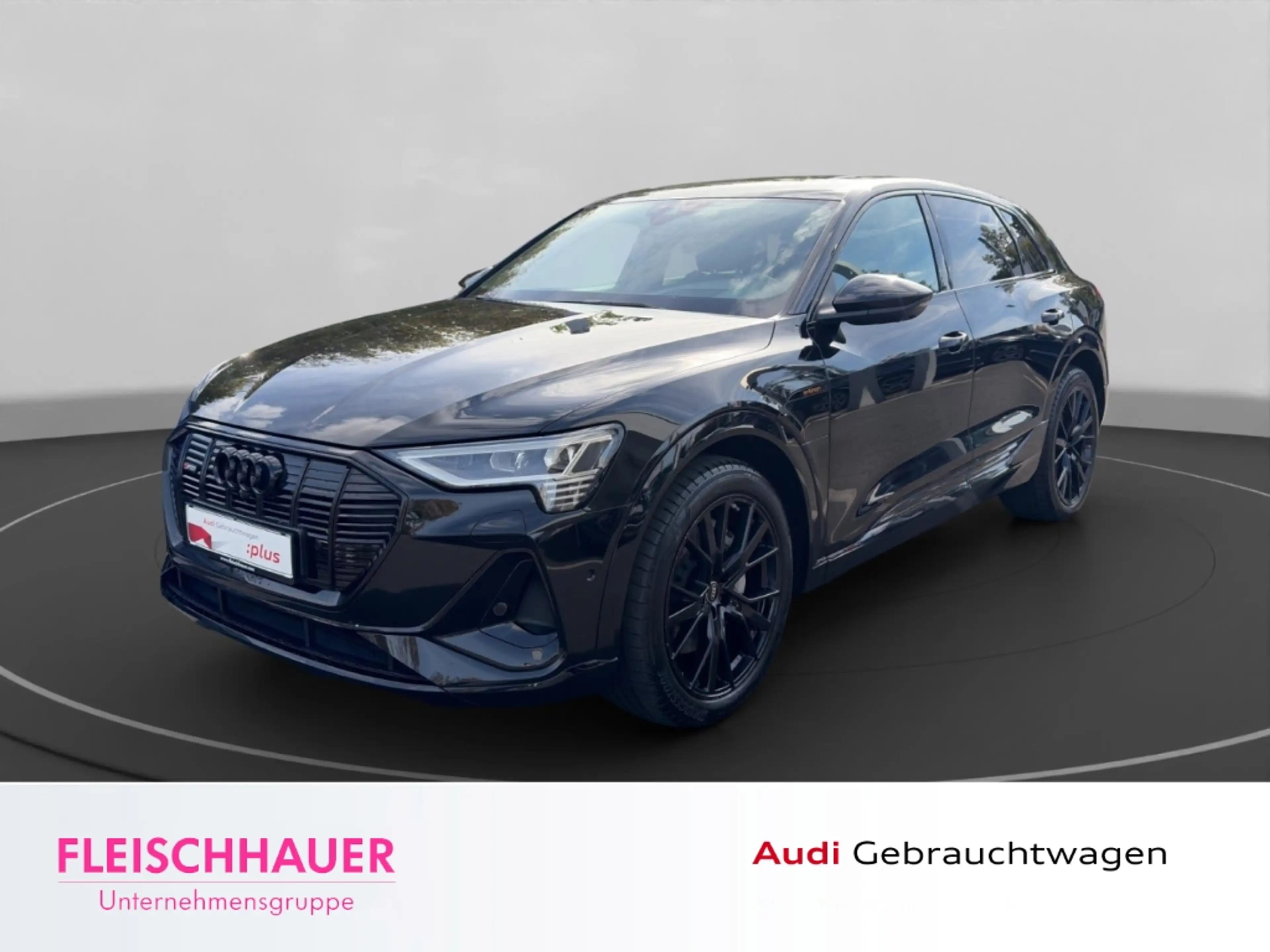 Audi e-tron 55 quattro S line Pano+HeadUp+ACC+LED+OptikSchwarz