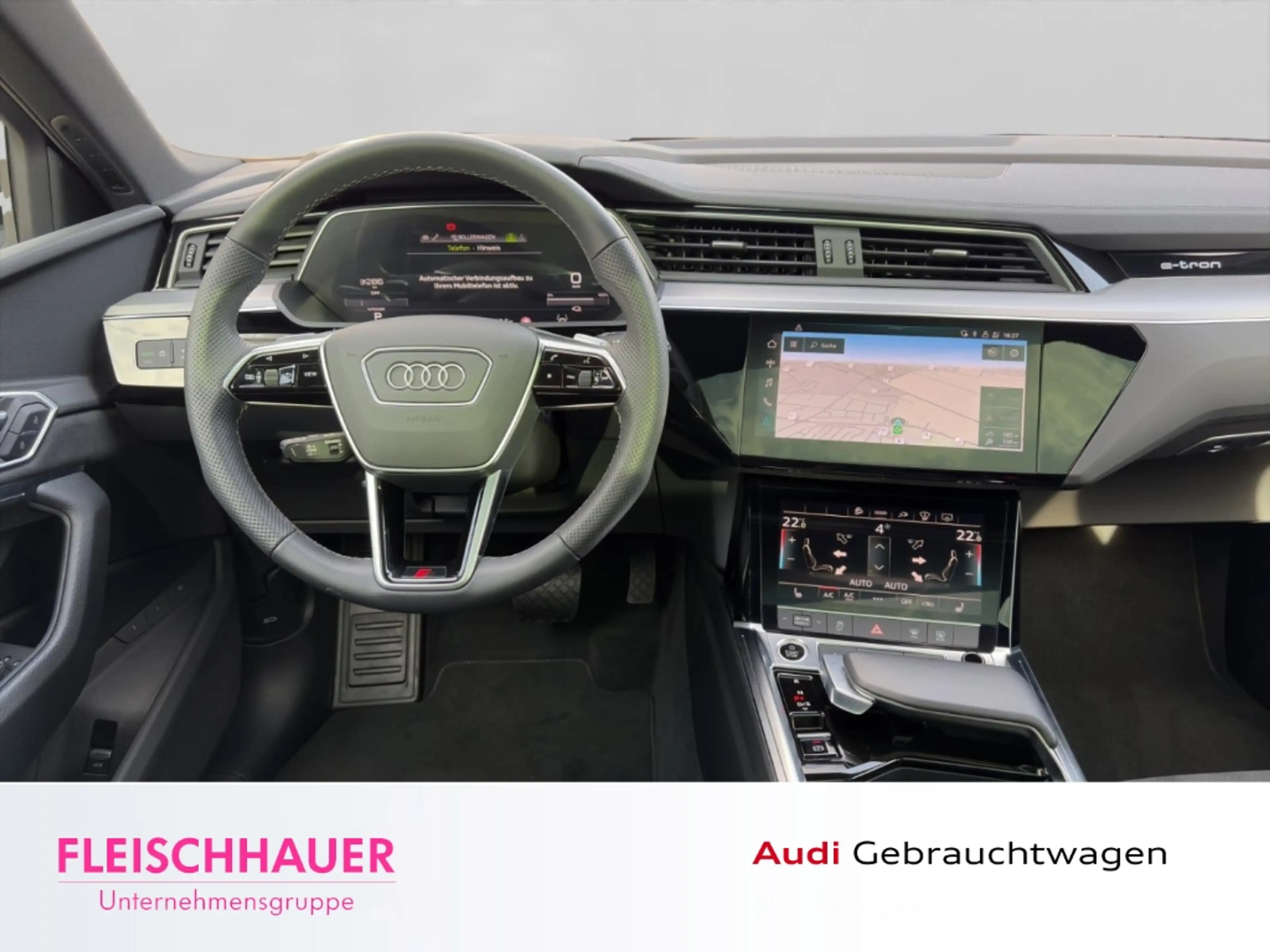 Audi e-tron 55 quattro S line Pano+HeadUp+ACC+LED+OptikSchwarz — photo 12