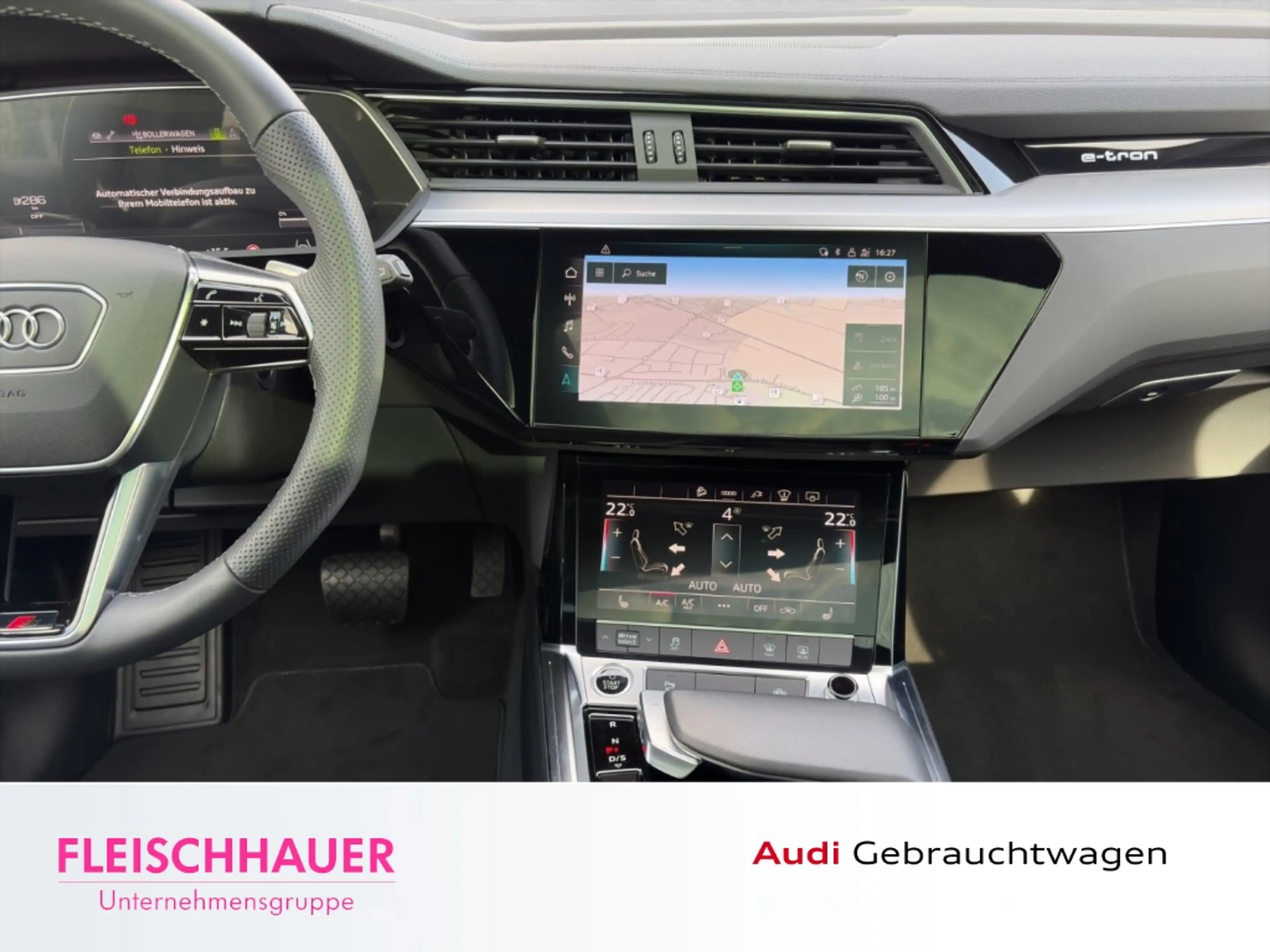 Audi e-tron 55 quattro S line Pano+HeadUp+ACC+LED+OptikSchwarz — photo 13