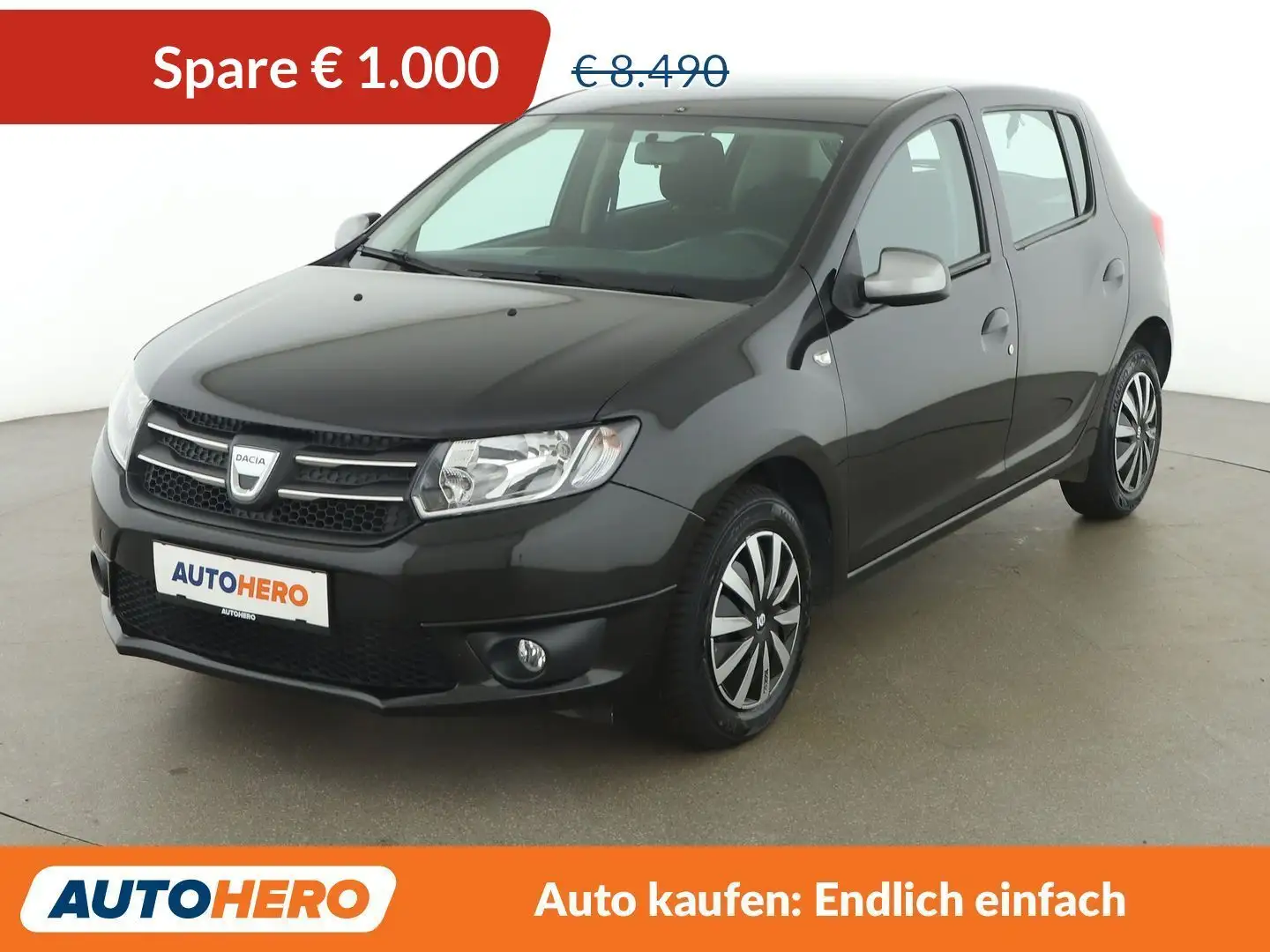 Dacia Sandero 1.2 Celebration *NAVI*TEMP*KLIMA*BT* Schwarz - 1