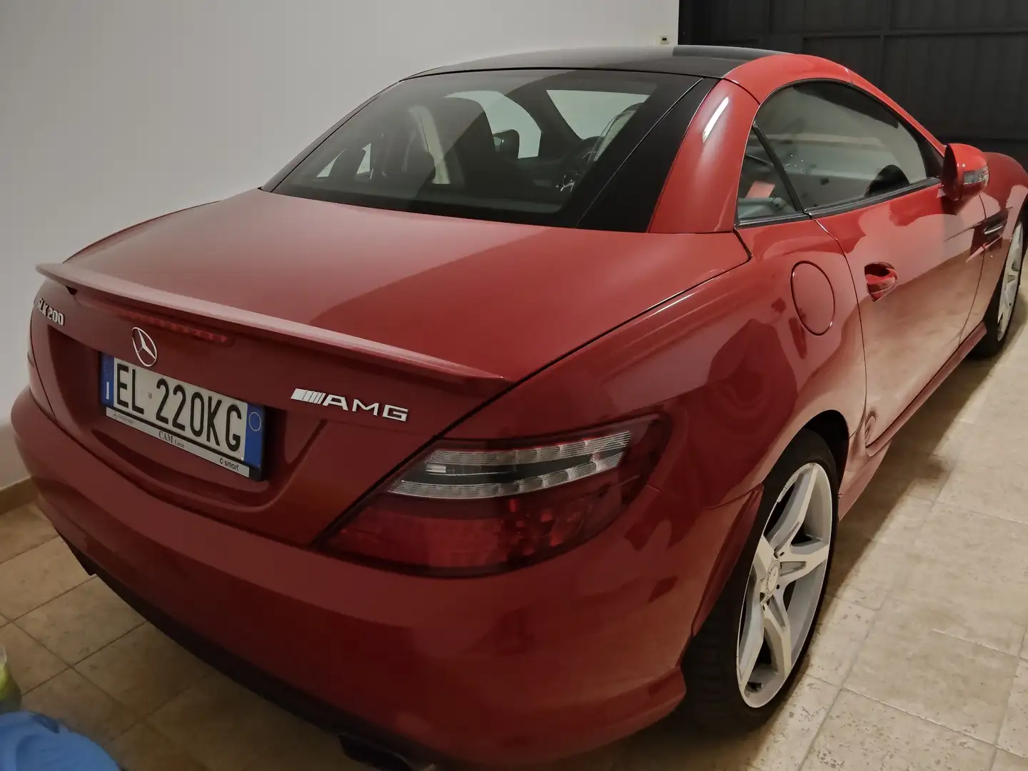 Mercedes-Benz SLK 200 (cgi be) Premium Rosso - 2