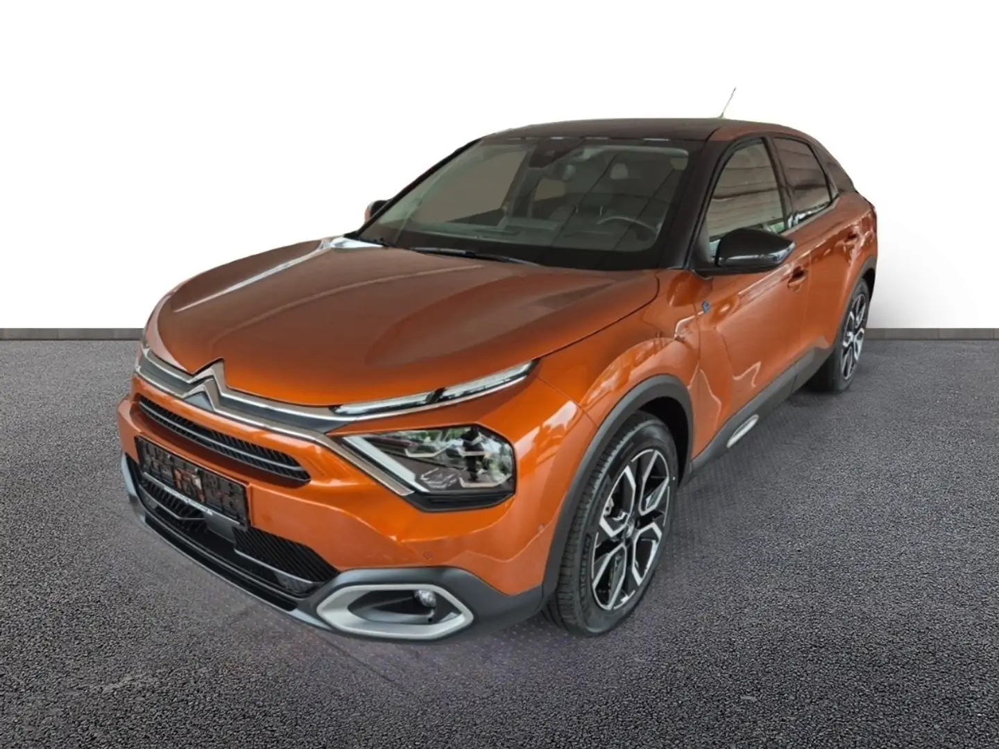 Citroen E-C4 Electric 50kWh Shine 11kW-Charger SHZ Kamera Navi Naranja - 2