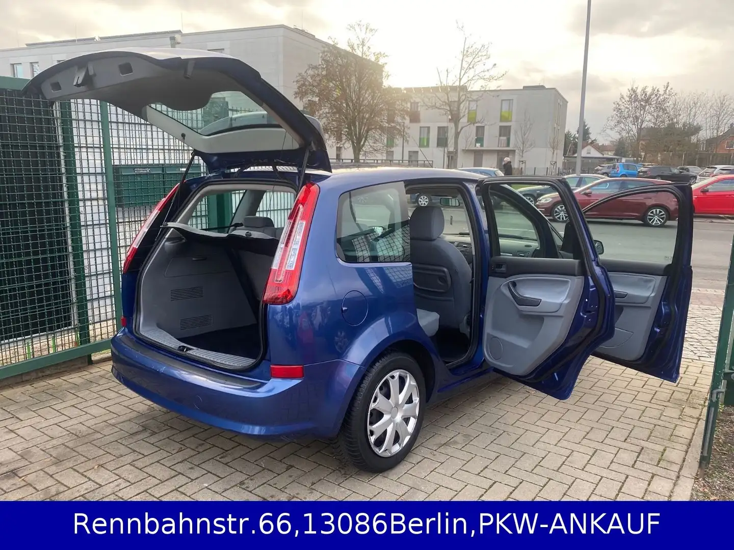 Ford C-Max 1.6 !! Tüv-Service Neu !! Facelift !! Top Blau - 2