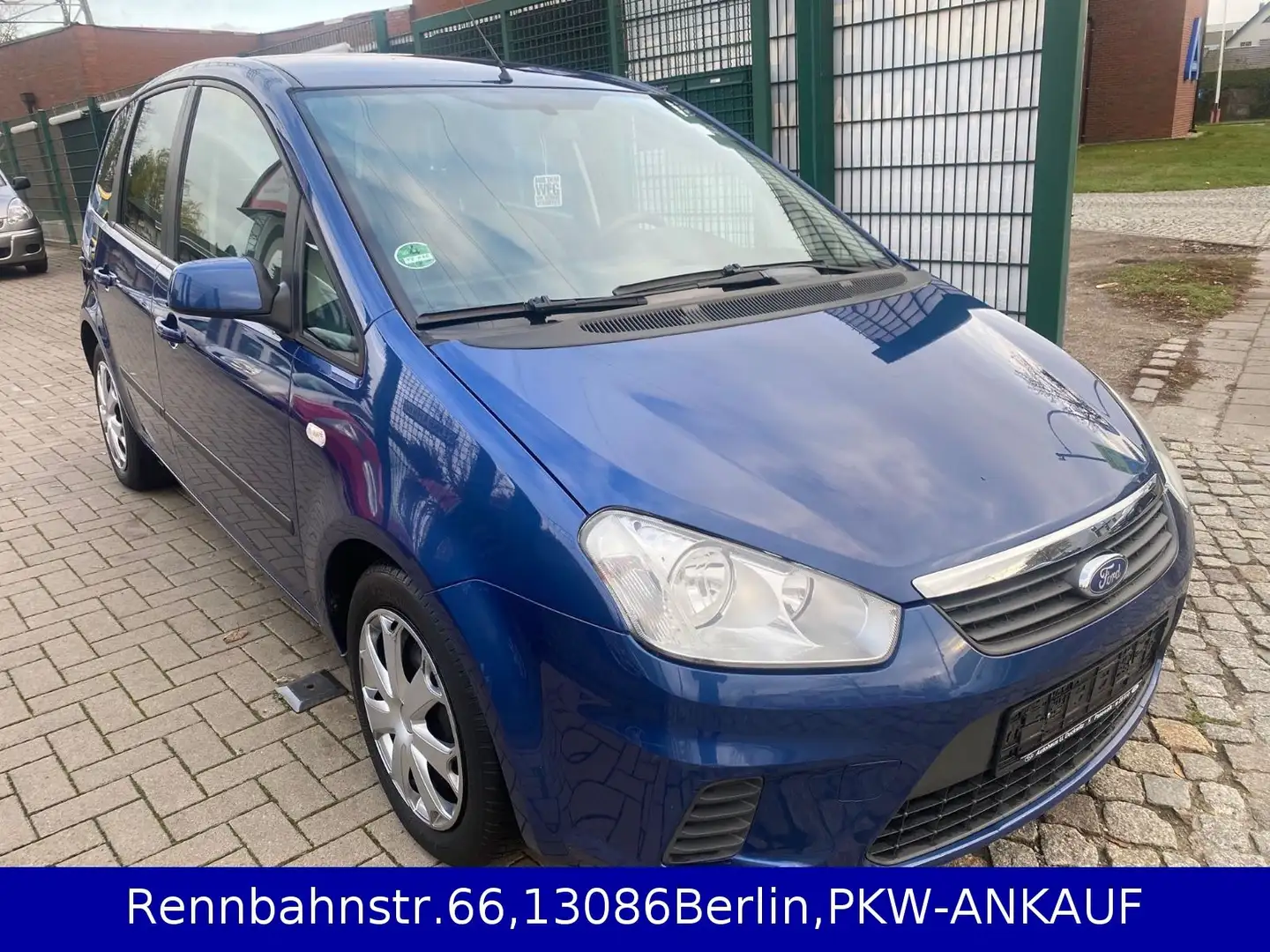 Ford C-Max 1.6 !! Tüv-Service Neu !! Facelift !! Top Blau - 1