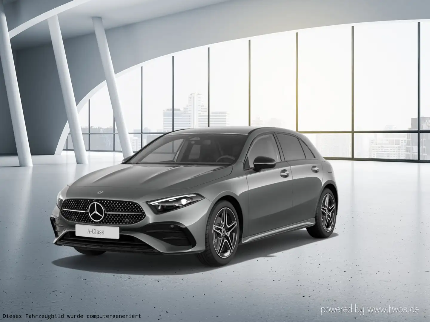 Mercedes-Benz A 200 A 200 Kompaktlimousine AMG Line/Navi/Autom./Klima Grau - 2