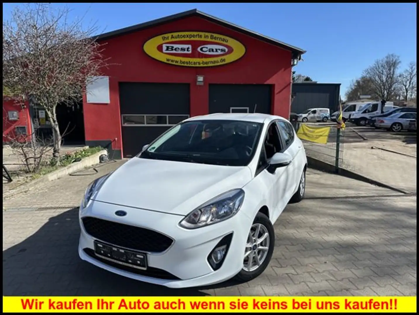 Ford Fiesta 1.0Ecoboost Cool&Connect Navi,SzHz,PDC Lenkradheiz Blanc - 1