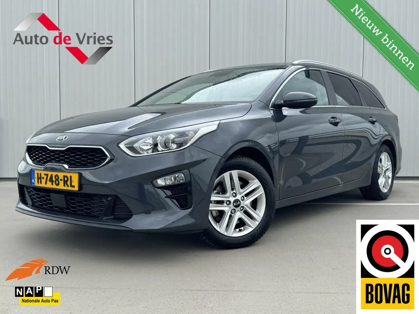 Kia Ceed SW / cee'd SW Sportswagon 1.4 T-GDi DynamicPlusLine|Trekhaak|NAP Grigio - 1
