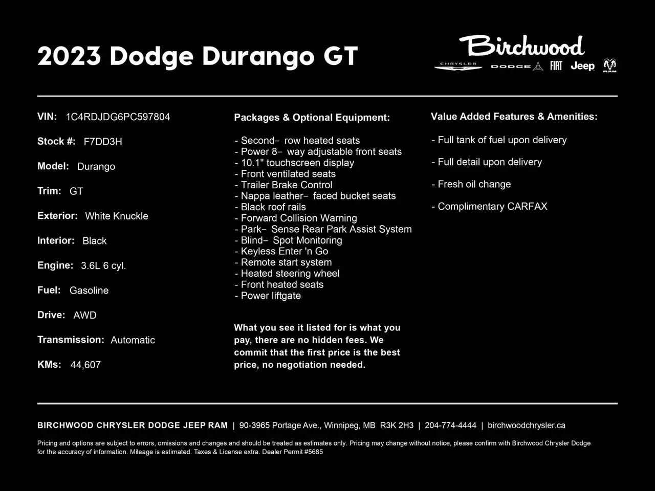 Dodge Durango снимка Dodge Durango
