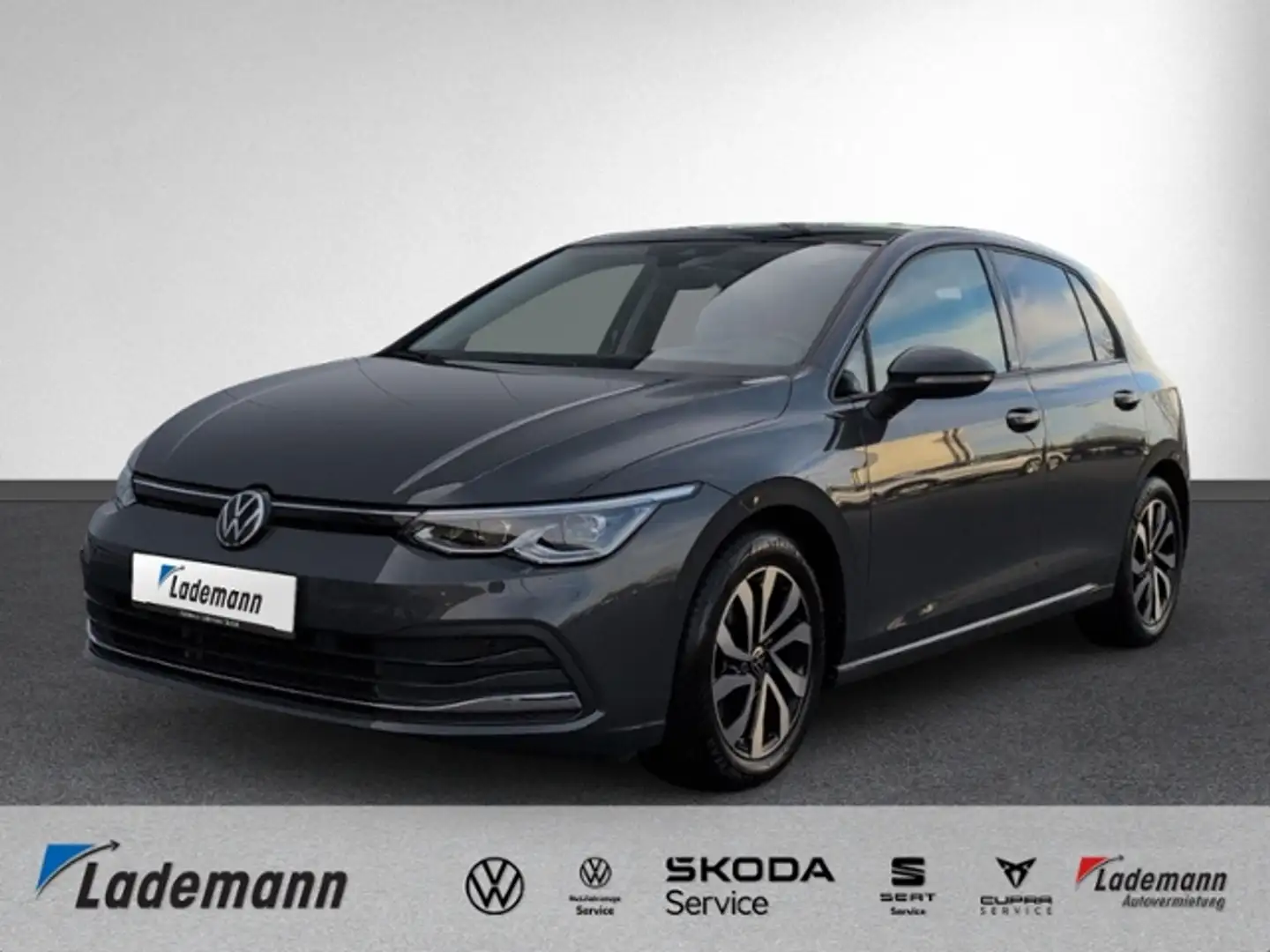 Volkswagen Golf VIII 2.0 TDI DSG PANO+KAMERA+IQ.LIGHT+NAVI+ Grau - 1