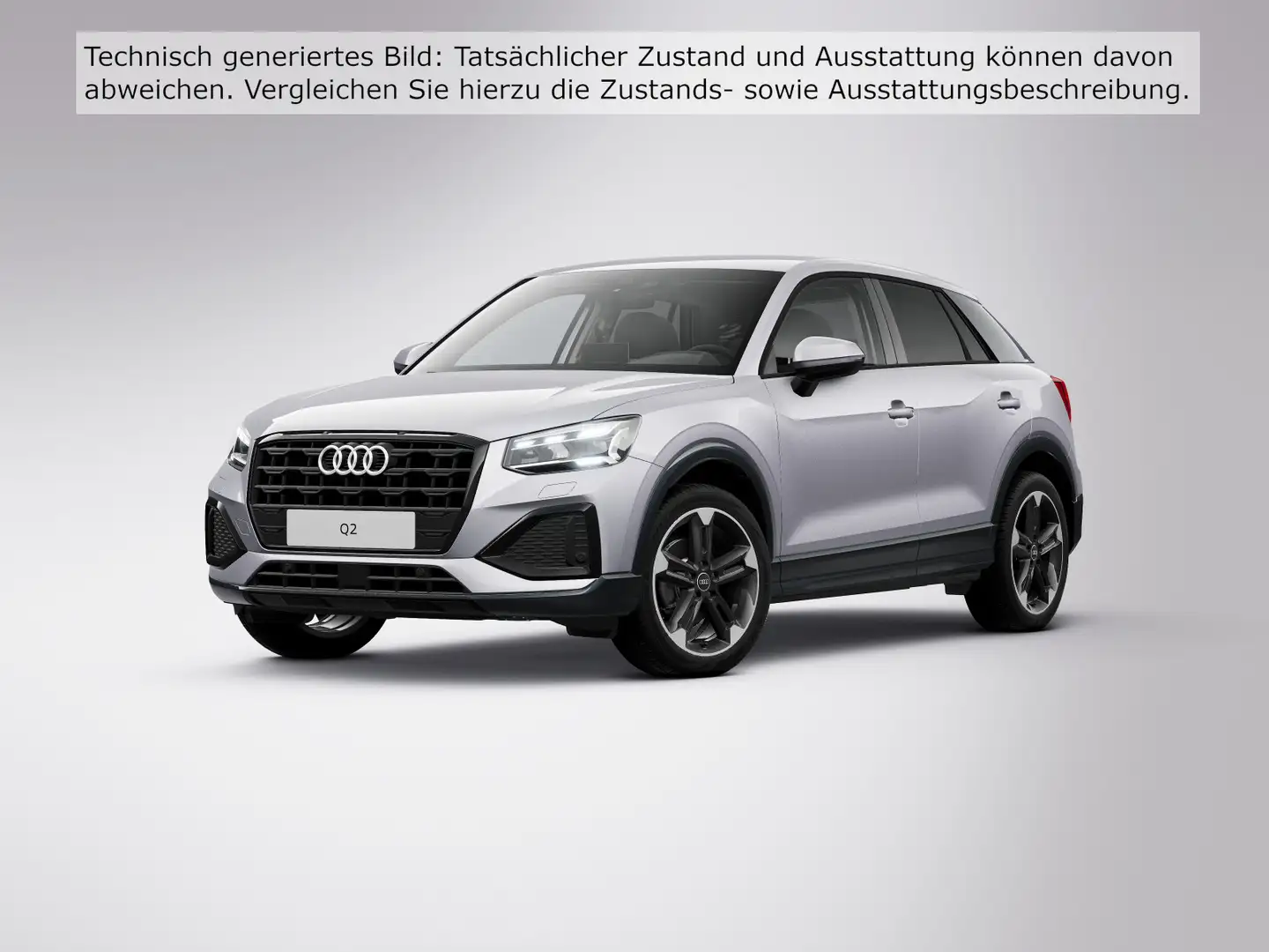 Audi Q2 Advanced 35 TFSI S tronic Silber - 2