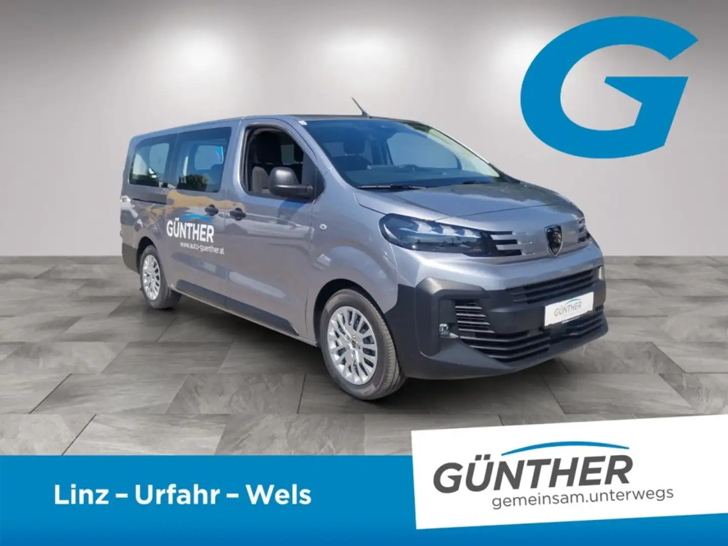 Peugeot Expert KOMBI L3 BHDI 180 EAT8 9Sitzer Grau - 2