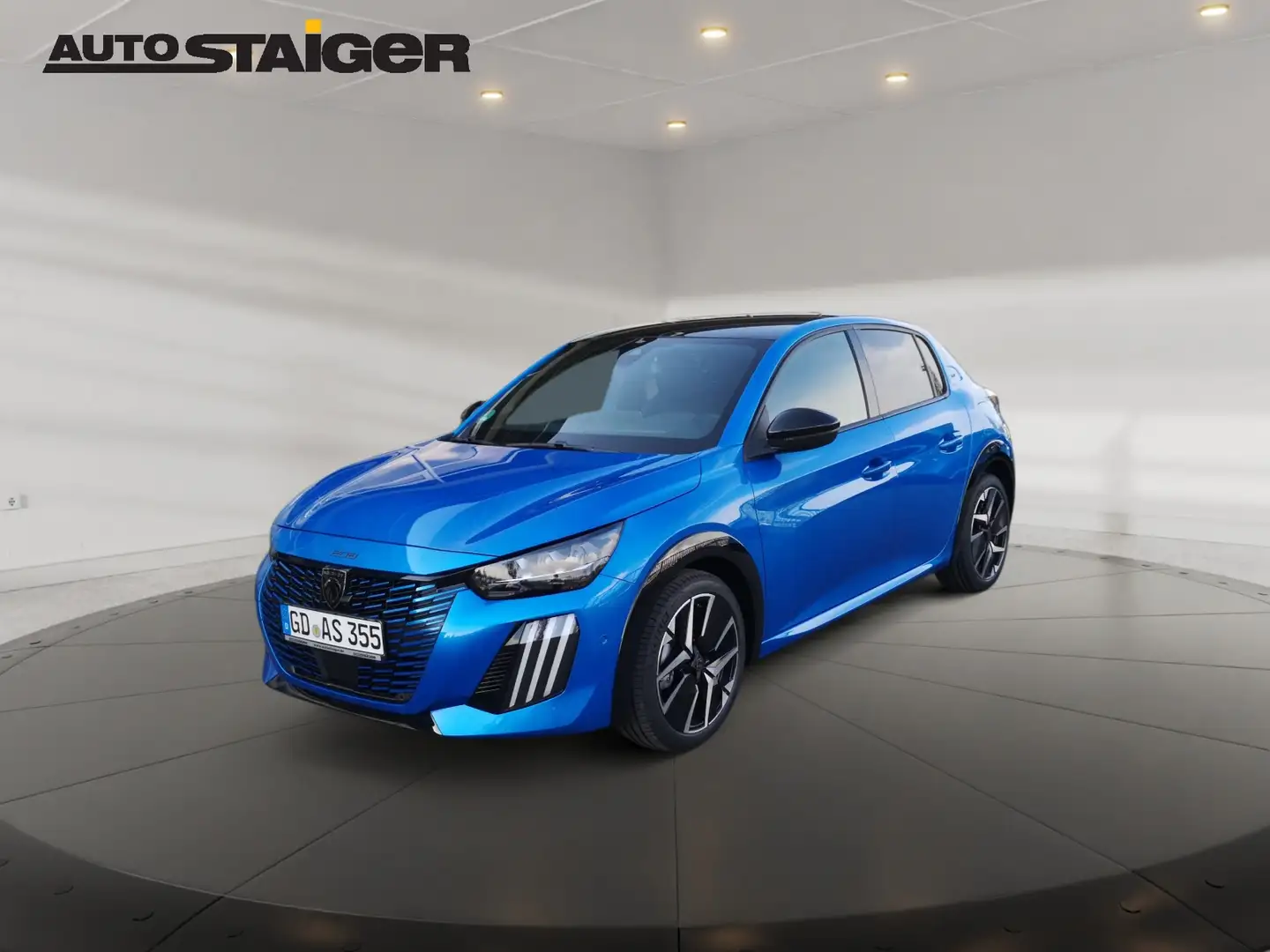 Peugeot 208 GT Sportlich, effizient & modern Blau - 2