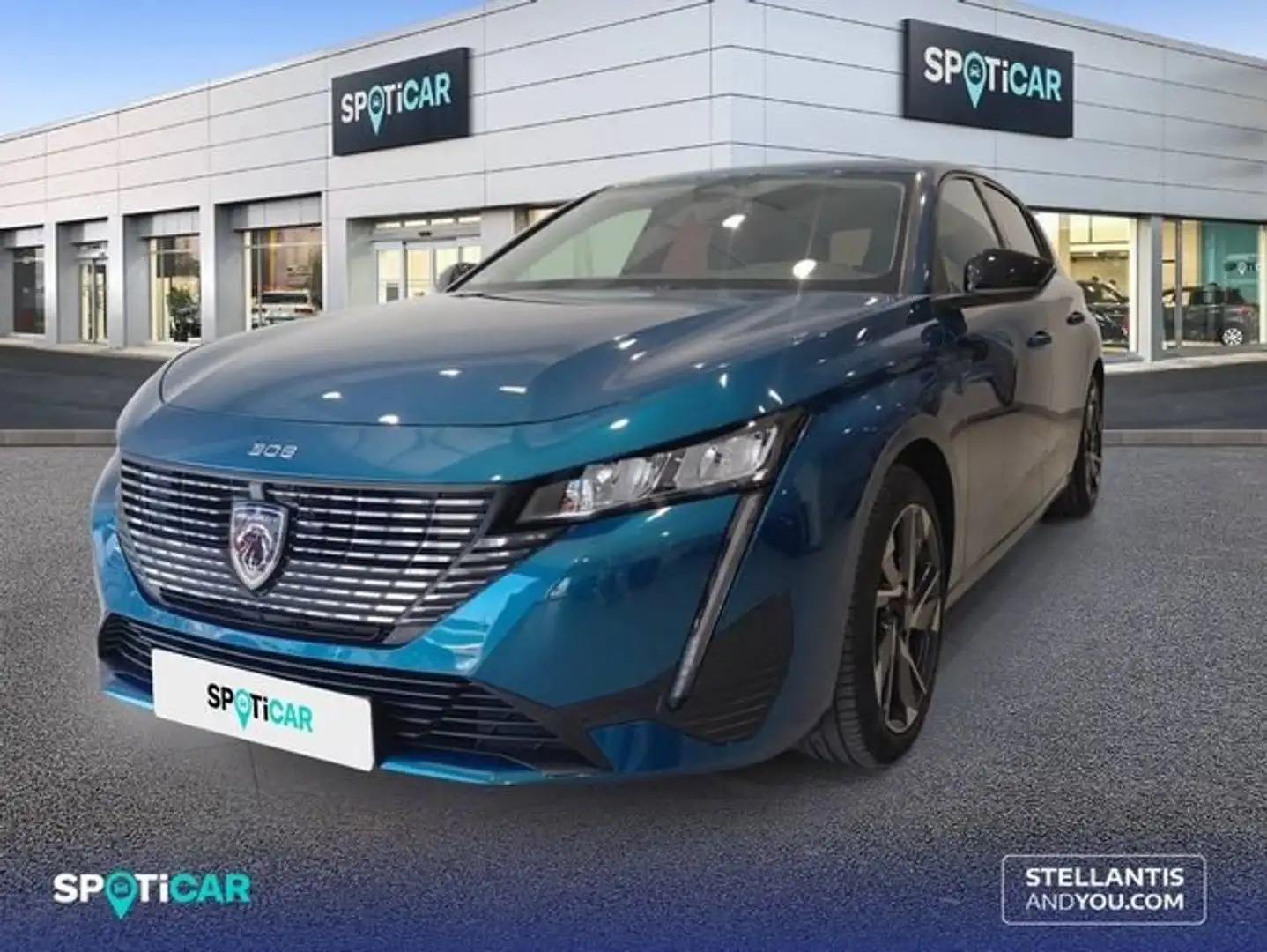 Peugeot 308 1.2 PureTech S&S Allure 130 Azul - 1
