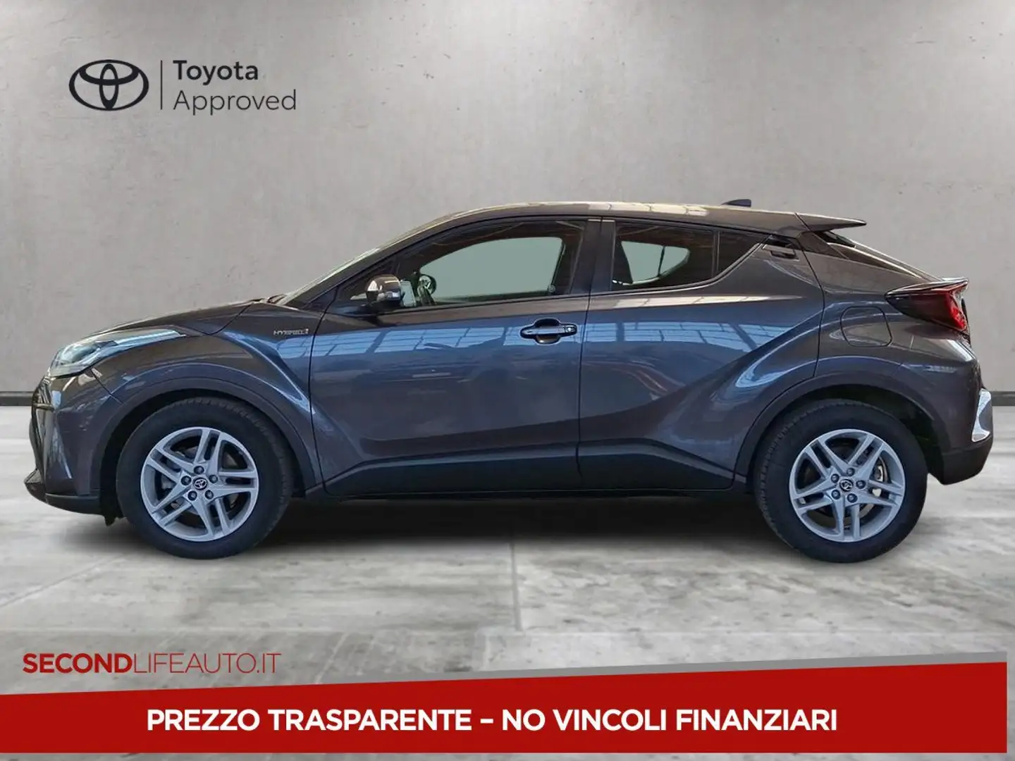 Toyota C-HR 1.8h Active e-cvt Grigio - 2