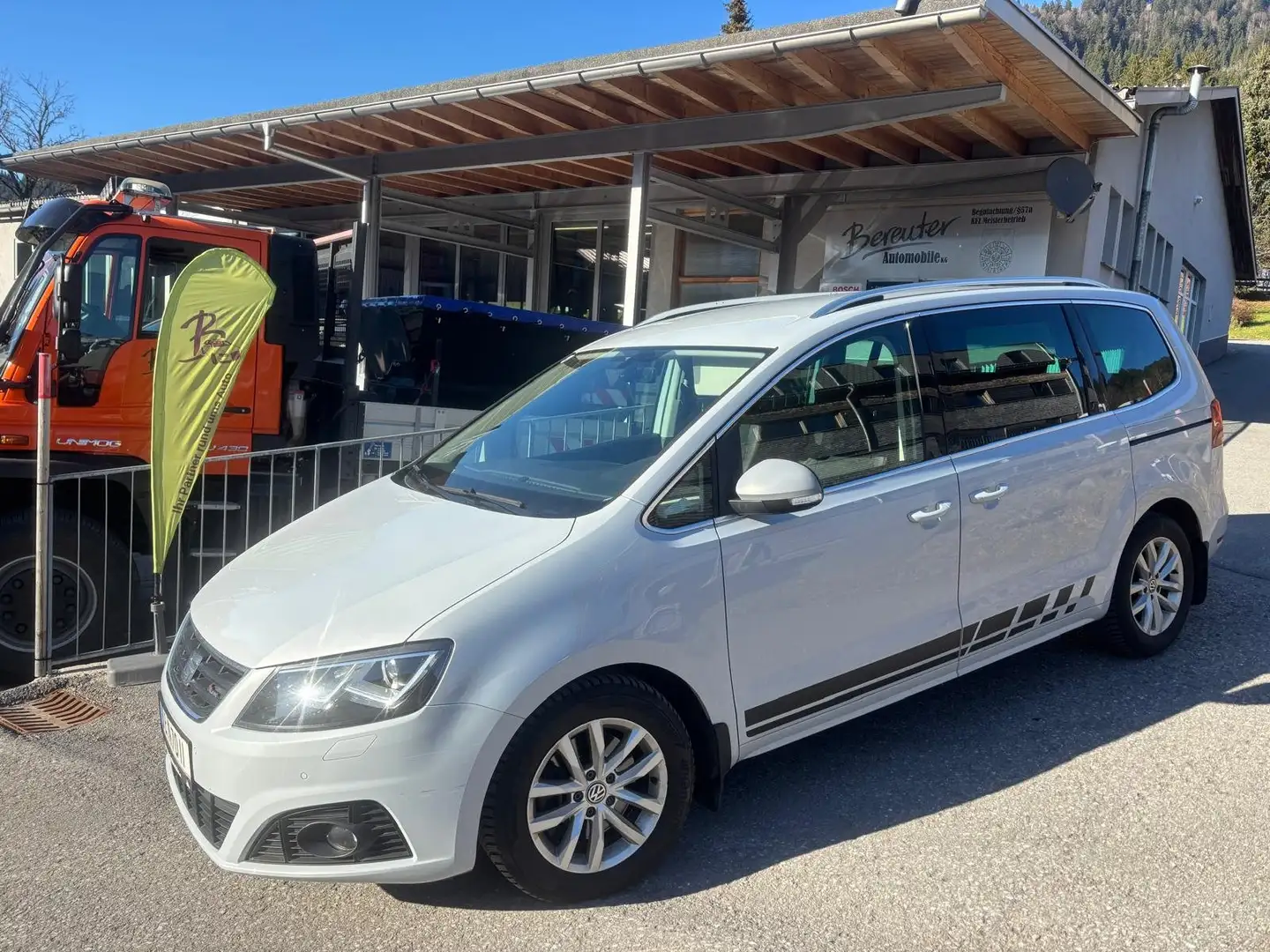 SEAT Alhambra Alhambra FR 2,0 TDI CR DSG FR Weiß - 1