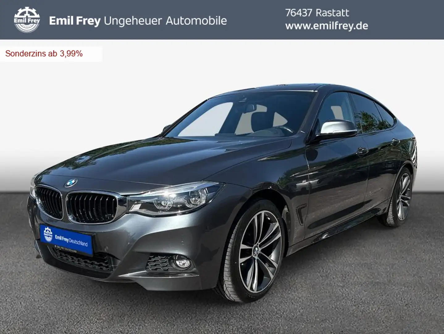 BMW 330 d xDrive GT Aut. M Sport Grau - 1