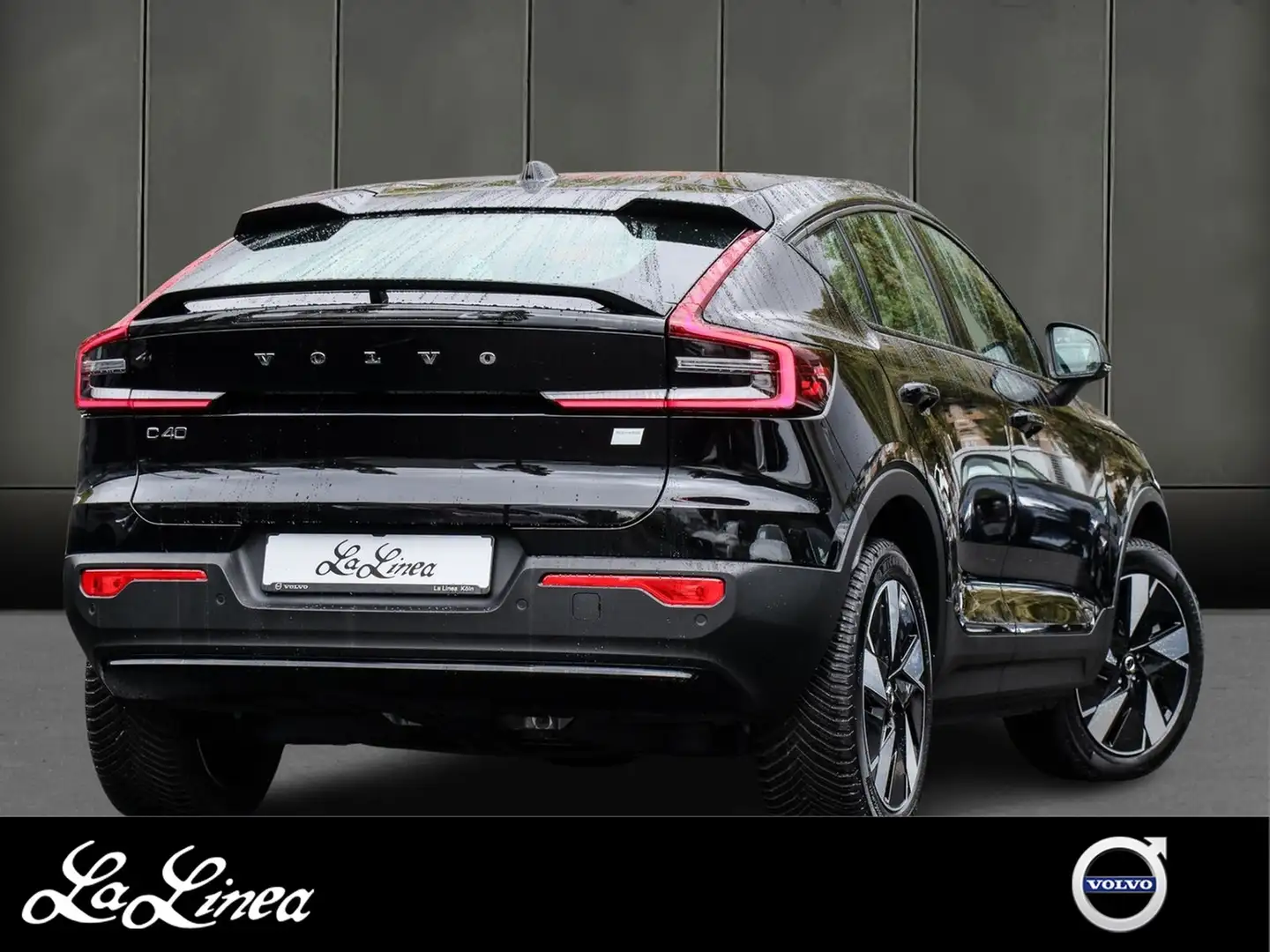 Volvo C40 Recharge Plus NP:57.750,-/Pano"/AHK/BLIS/RFK/PDC Nero - 2
