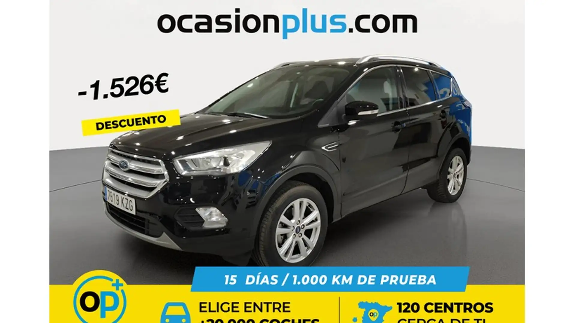 Ford Kuga 1.5 EcoB. Auto S&S Trend+ 4x2 120 Noir - 1