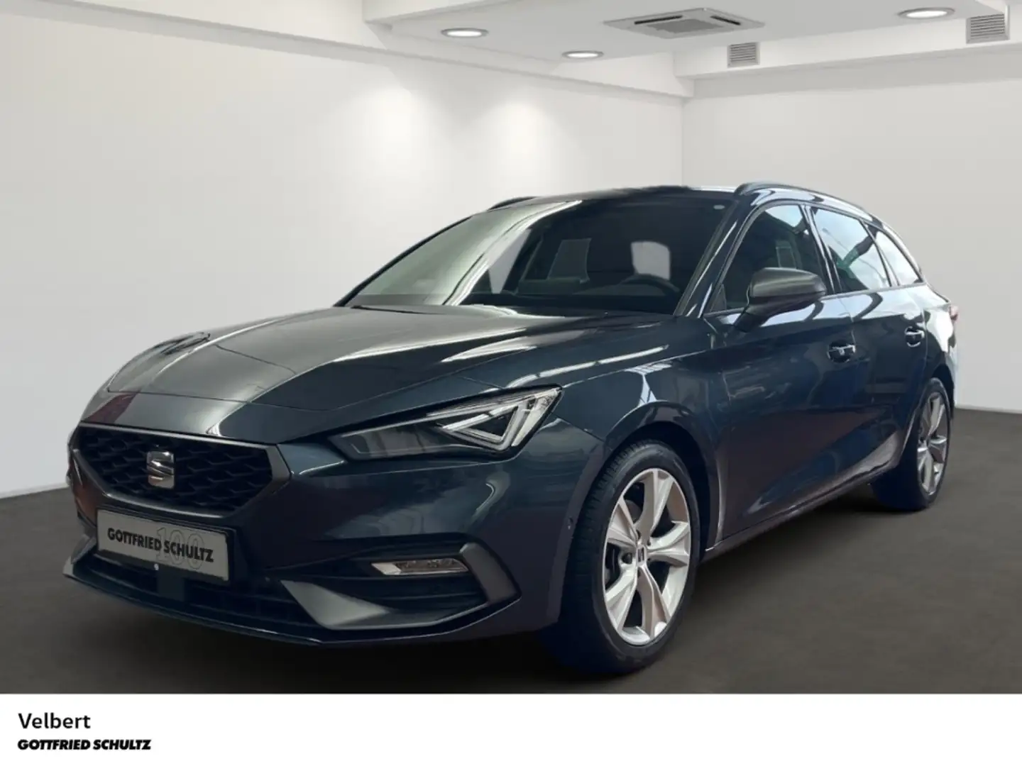 SEAT Leon Sportstourer 1.5 eTSI DSG FR-Line NAVI PDC SHZ Grau - 1