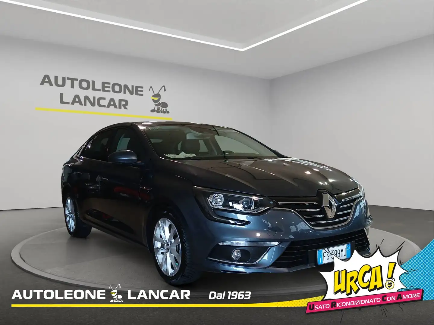 Renault Megane Grand Coupe 1.5 dci energy Intens 110cv Grijs - 1