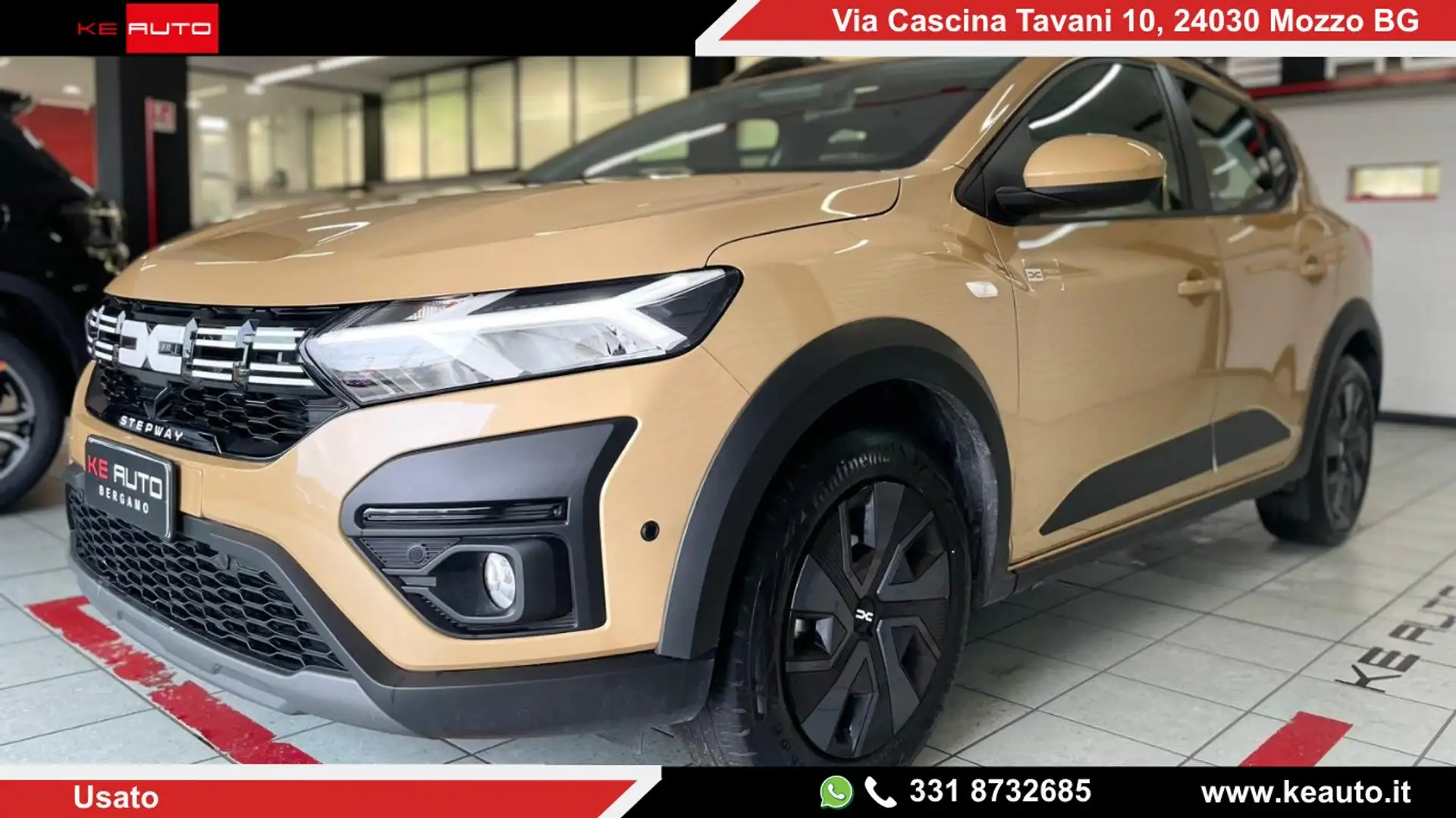 Dacia Sandero Stepway III 2021 1.0 tce Expression Eco-g 100cv Beige - 1