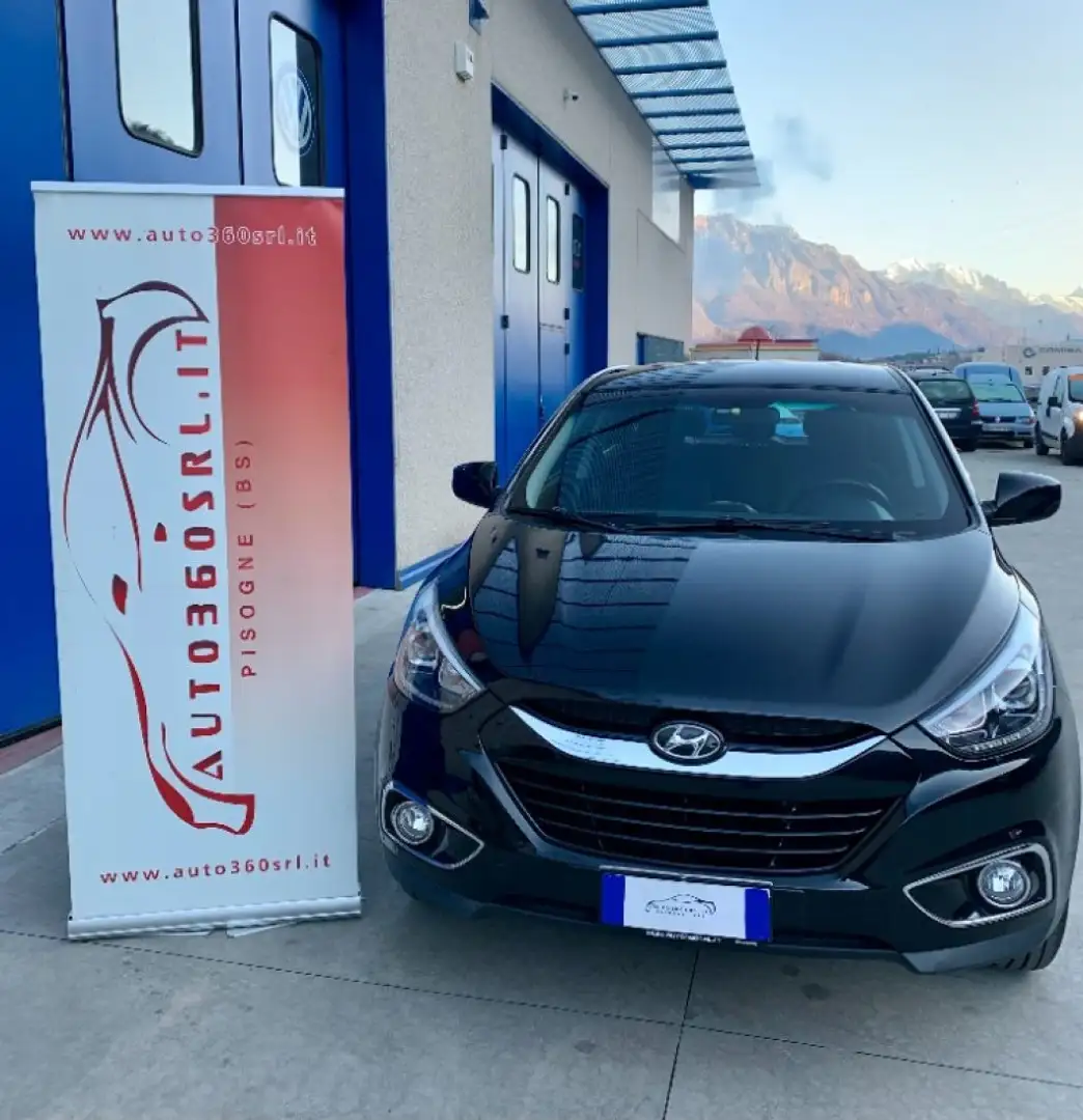 Hyundai iX35 1.7 CRDi 2WD UNICO PROPRIETARIO CRONOLOGIA  TAGLIA Nero - 1