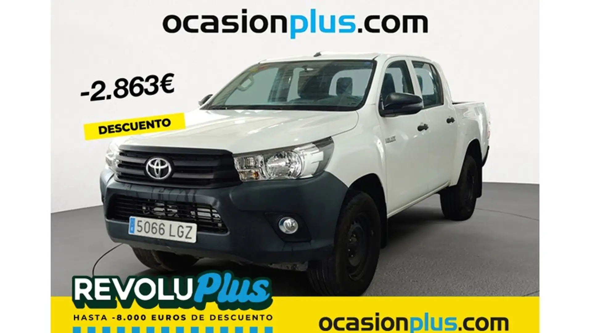Toyota Hilux Cabina Doble GX Blanco - 1