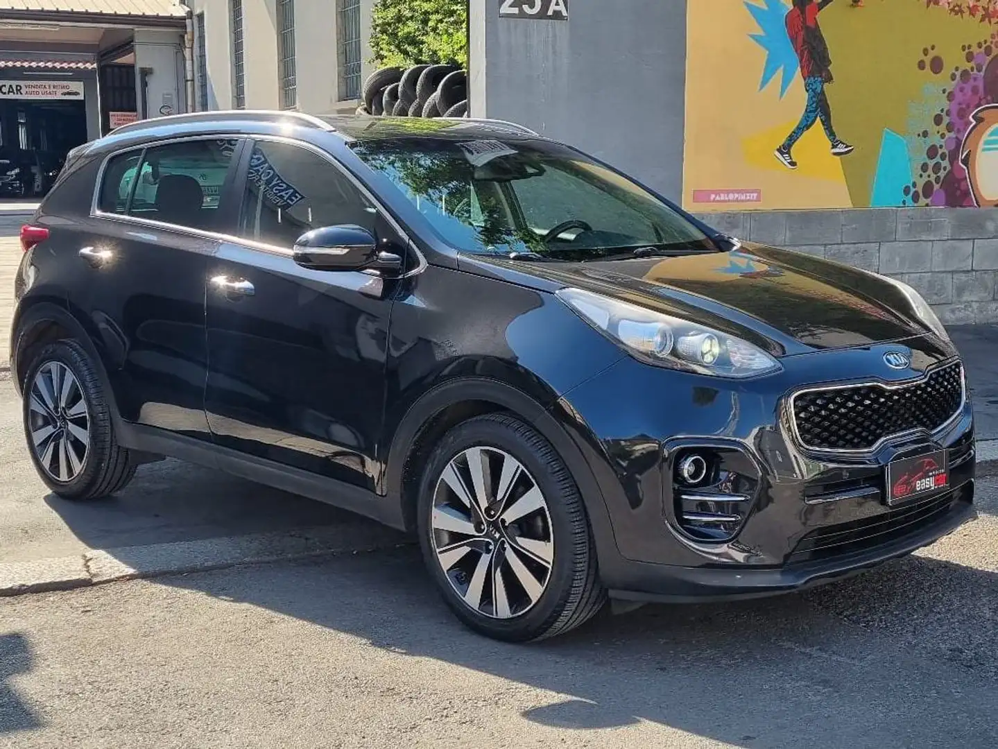 Kia Sportage Sportage 1.7 CRDI 2WD GT Line automatica Nero - 2
