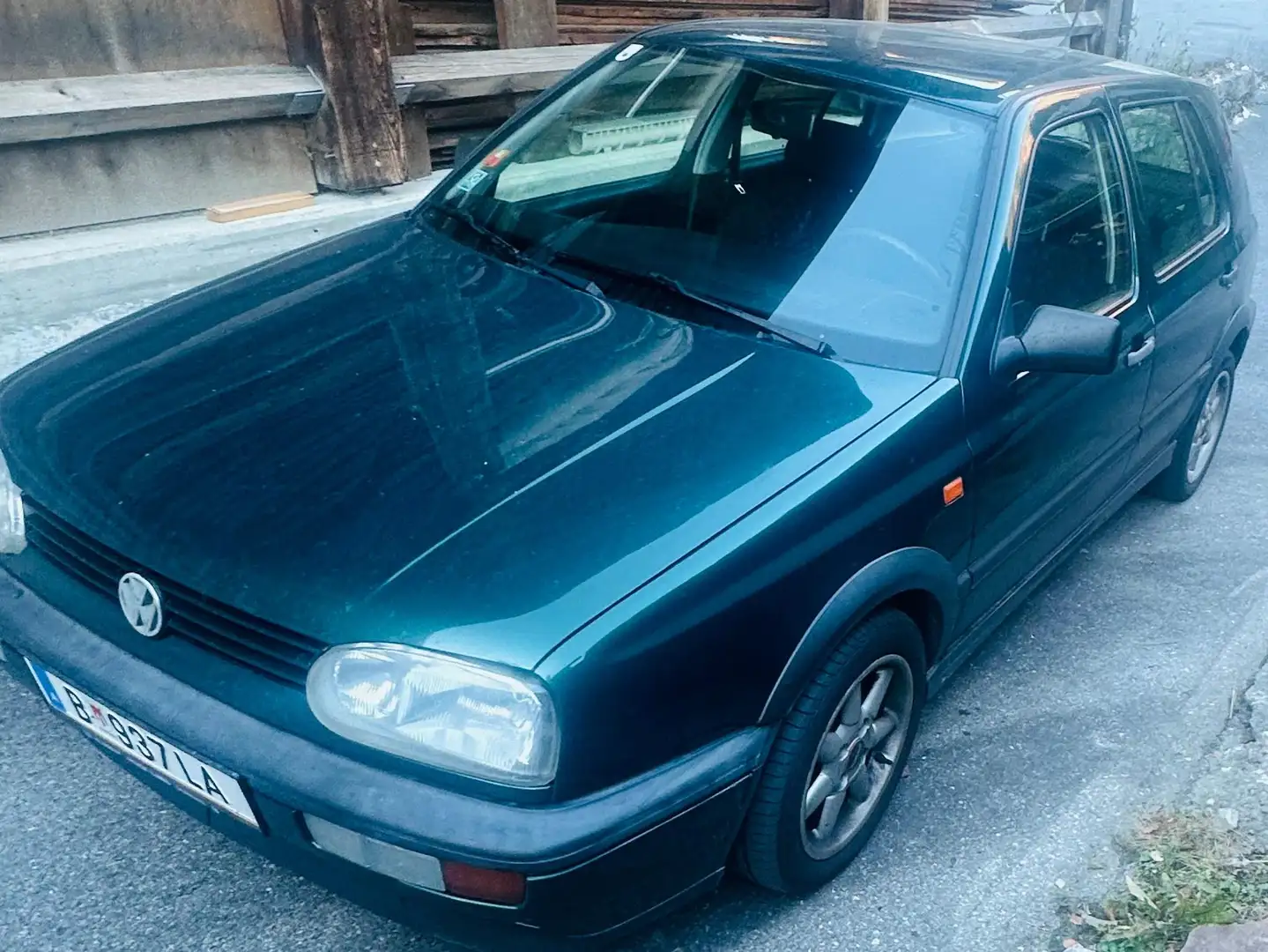 Volkswagen Golf Golf Rabbit Aut. Зелёный - 2