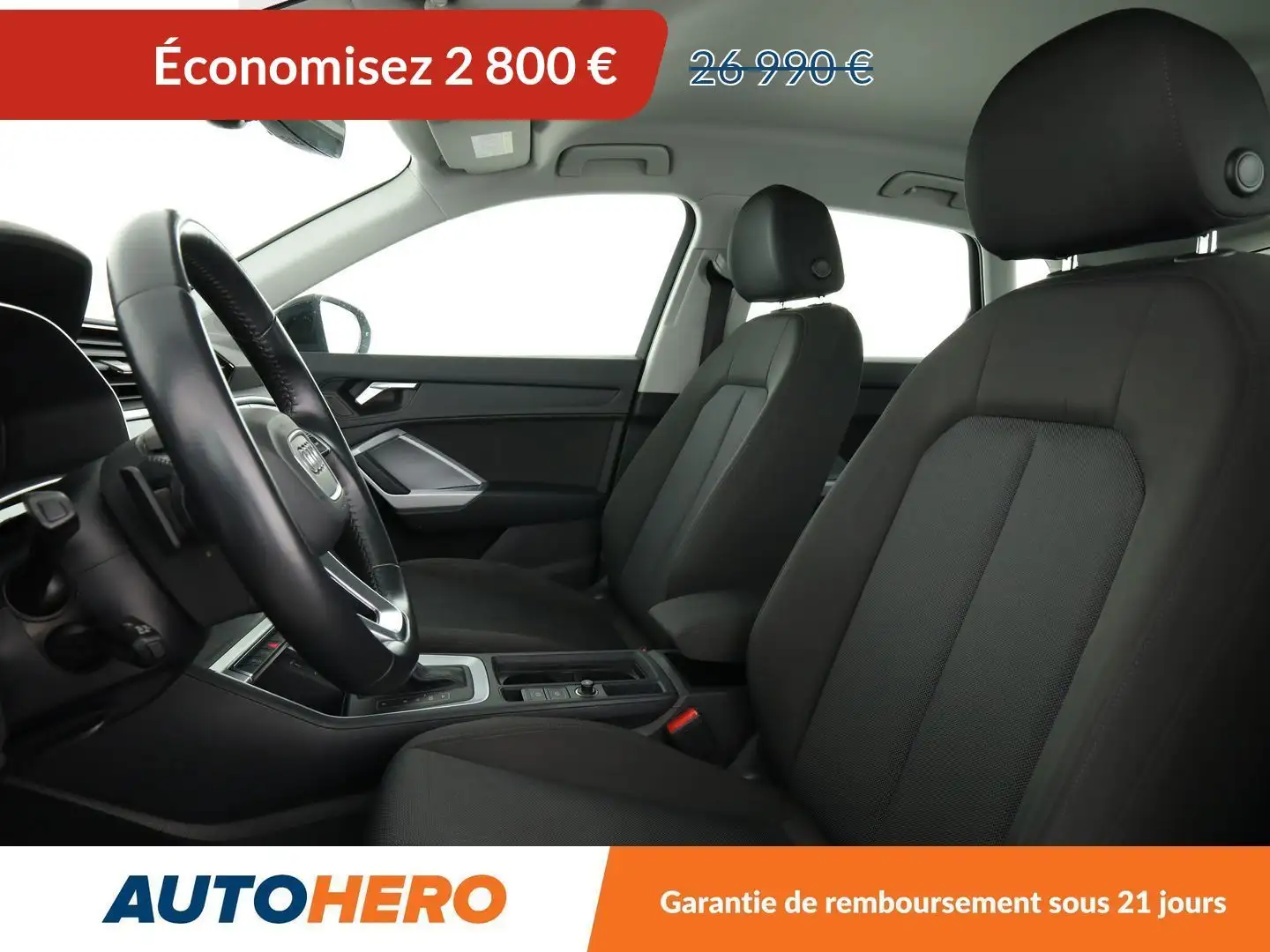 Audi Q3 35 TDI S Tronic 7 Noir - 1