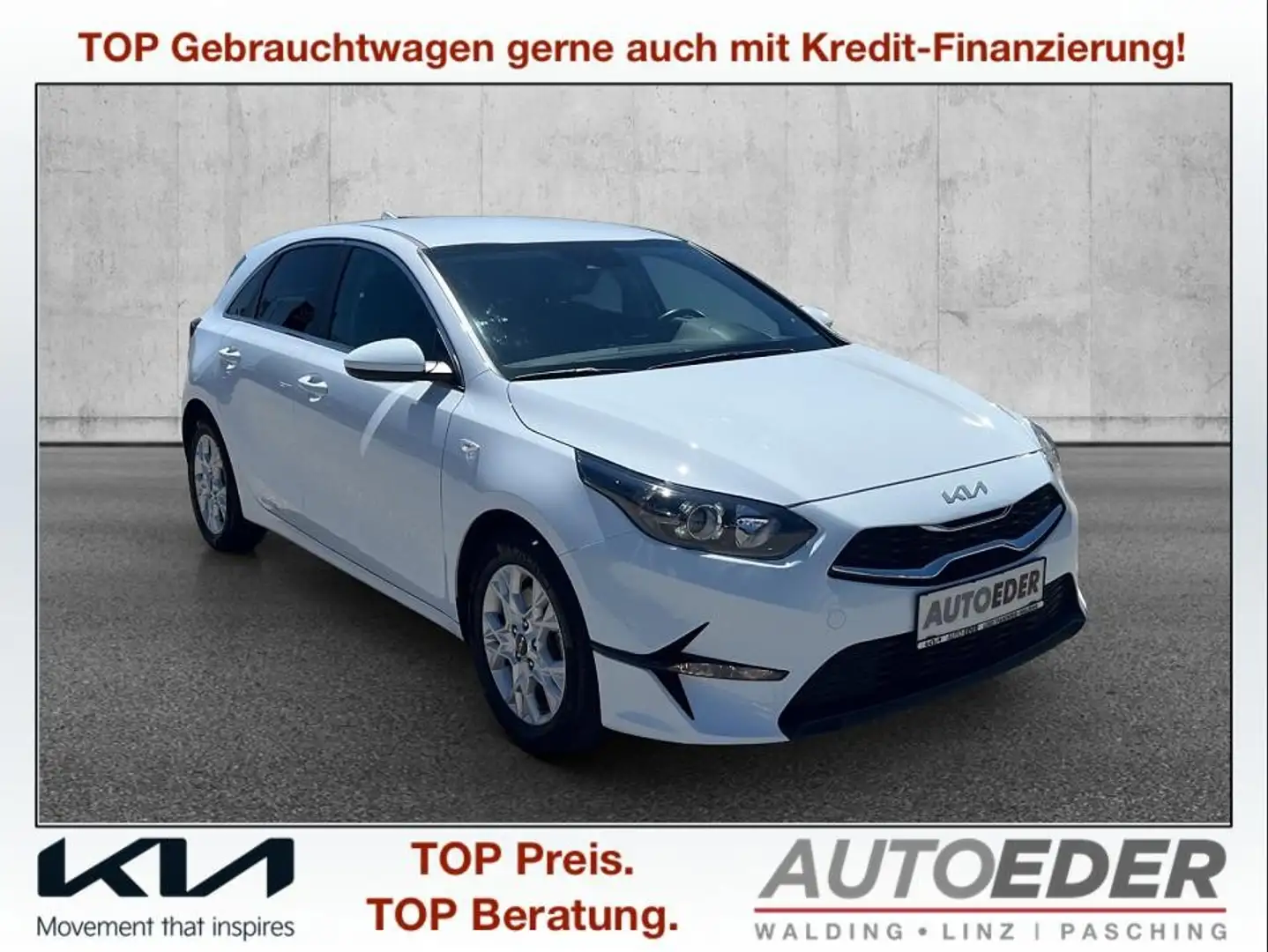 Kia Ceed / cee'd ceed 1,5 TGDI Silber Wit - 1