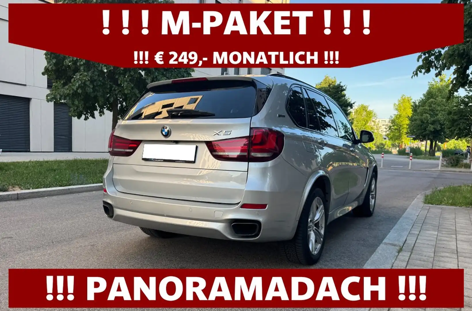 BMW X5 40e xDrive Aut. PHEV | M-PAKET | € 249,- MTL. Silber - 2