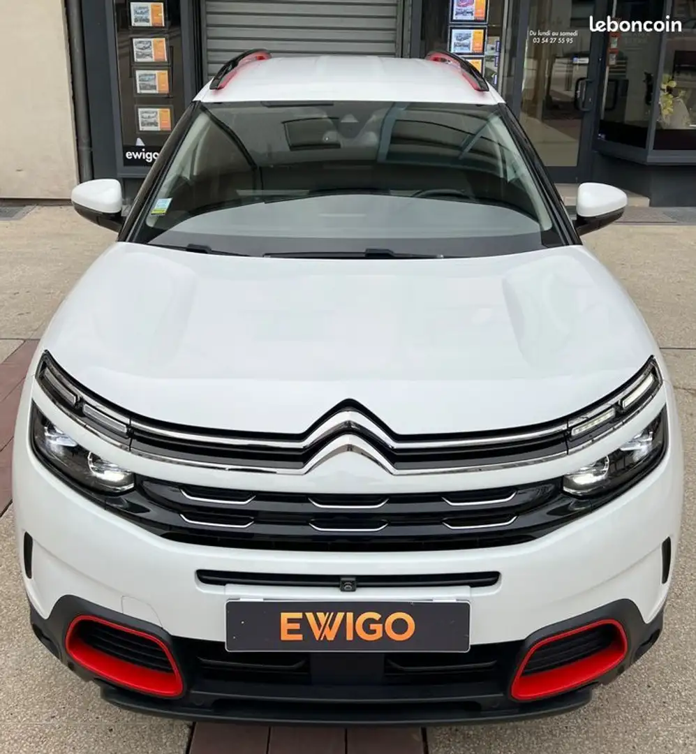 Citroen C5 Aircross 1.5 bluehdi 130ch shine eat8 entretien complet constructeur Blanc - 2
