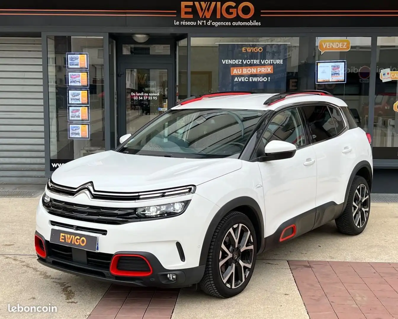 Citroen C5 Aircross 1.5 bluehdi 130ch shine eat8 entretien complet constructeur Blanc - 1