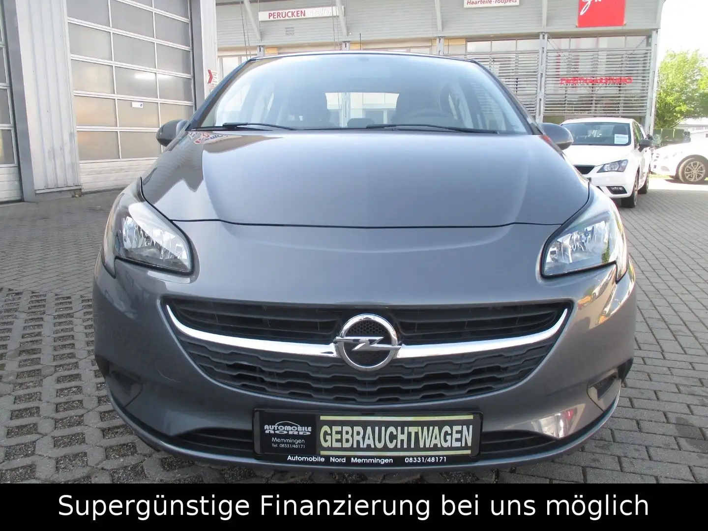 Opel Corsa E Edition,5-TÜRIG,GARANTIE,KLIMA Grau - 2