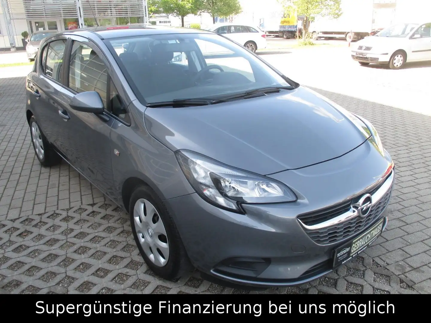Opel Corsa E Edition,5-TÜRIG,GARANTIE,KLIMA Grau - 1