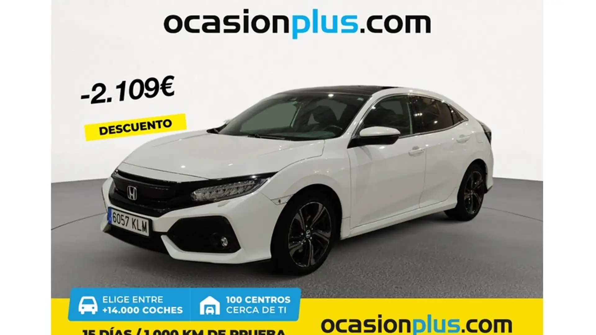 Honda Civic 1.6 i-DTEC Executive Premium Wit - 1