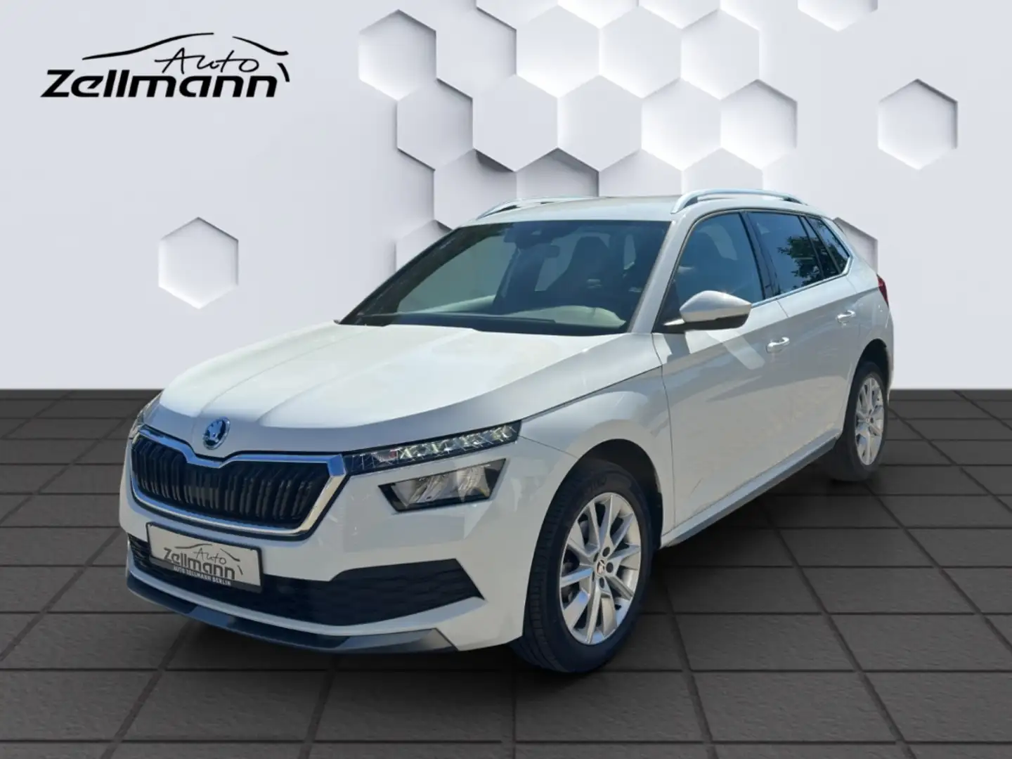 Skoda Kamiq 1.0 TSI Style 81kW DSG ACC PDC Rückfahrkamera Sitz Weiß - 1