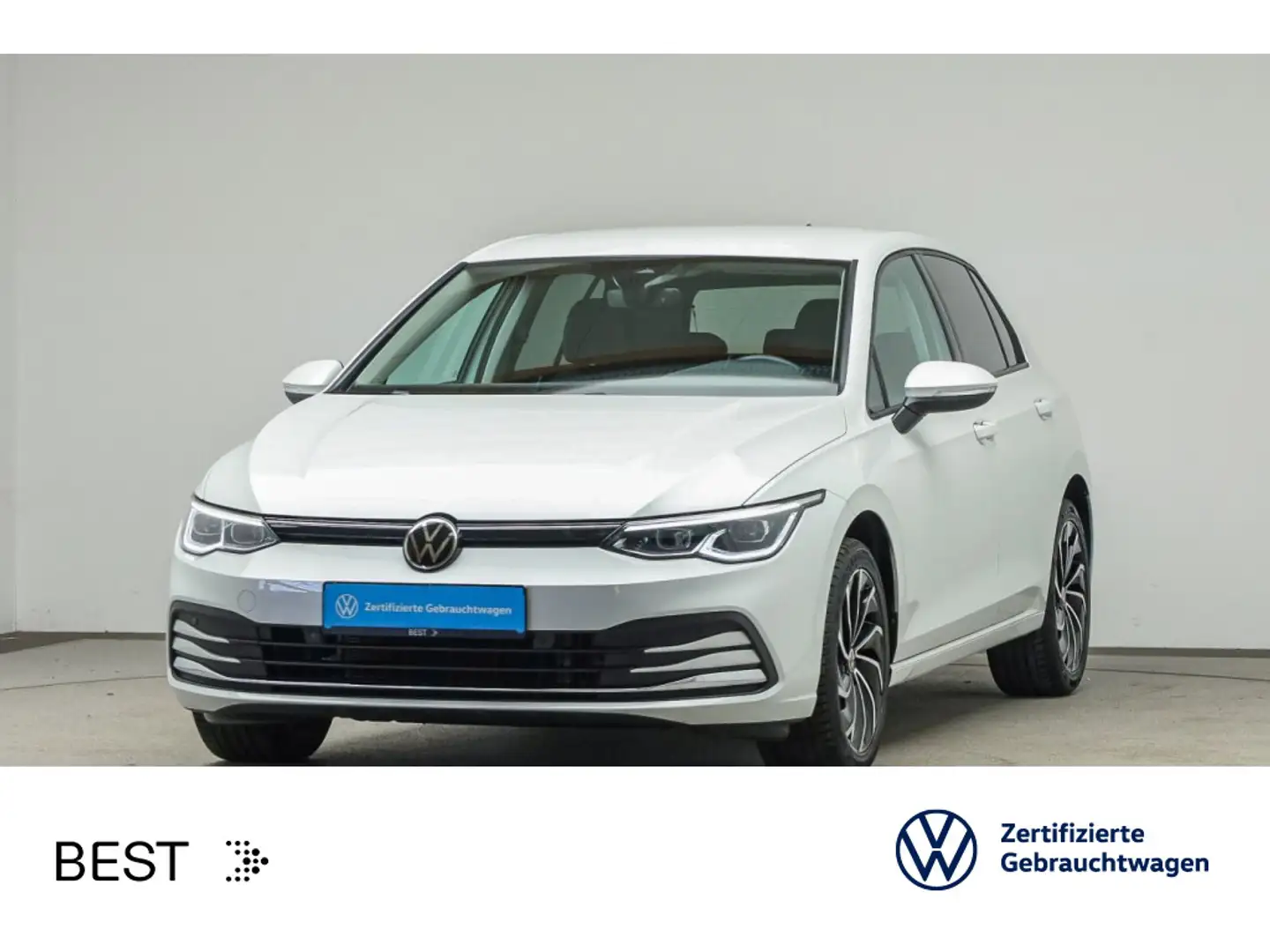 Volkswagen Golf VIII 1.5 eTSI DSG ACTIVE*LED*DIGITAL*NAVI*P Blanc - 1