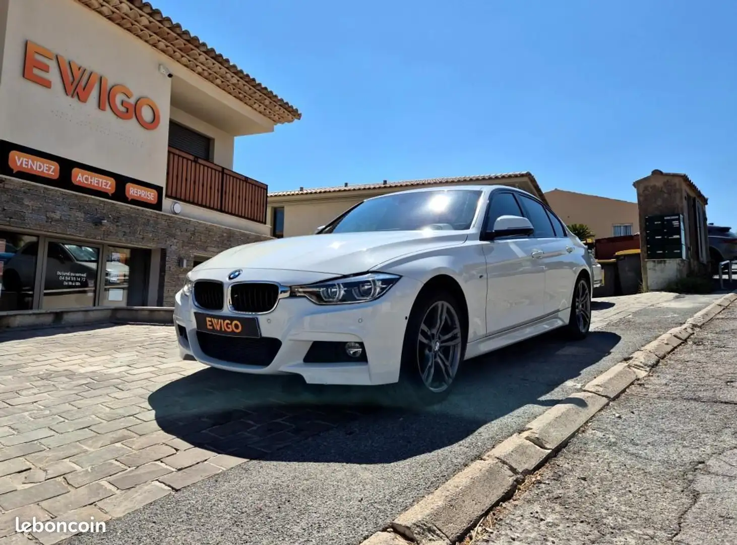 BMW 320 F30 320D XDrive M Sport OPTIONS %2B%2B HUD CAMERA 360 CUIR FULL LED Blanco - 1